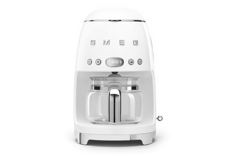 SMEG Drip-Filter Coffee Machine - White Glossy 3