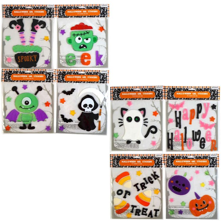 Halloween Gel Stickers - Assorted 2