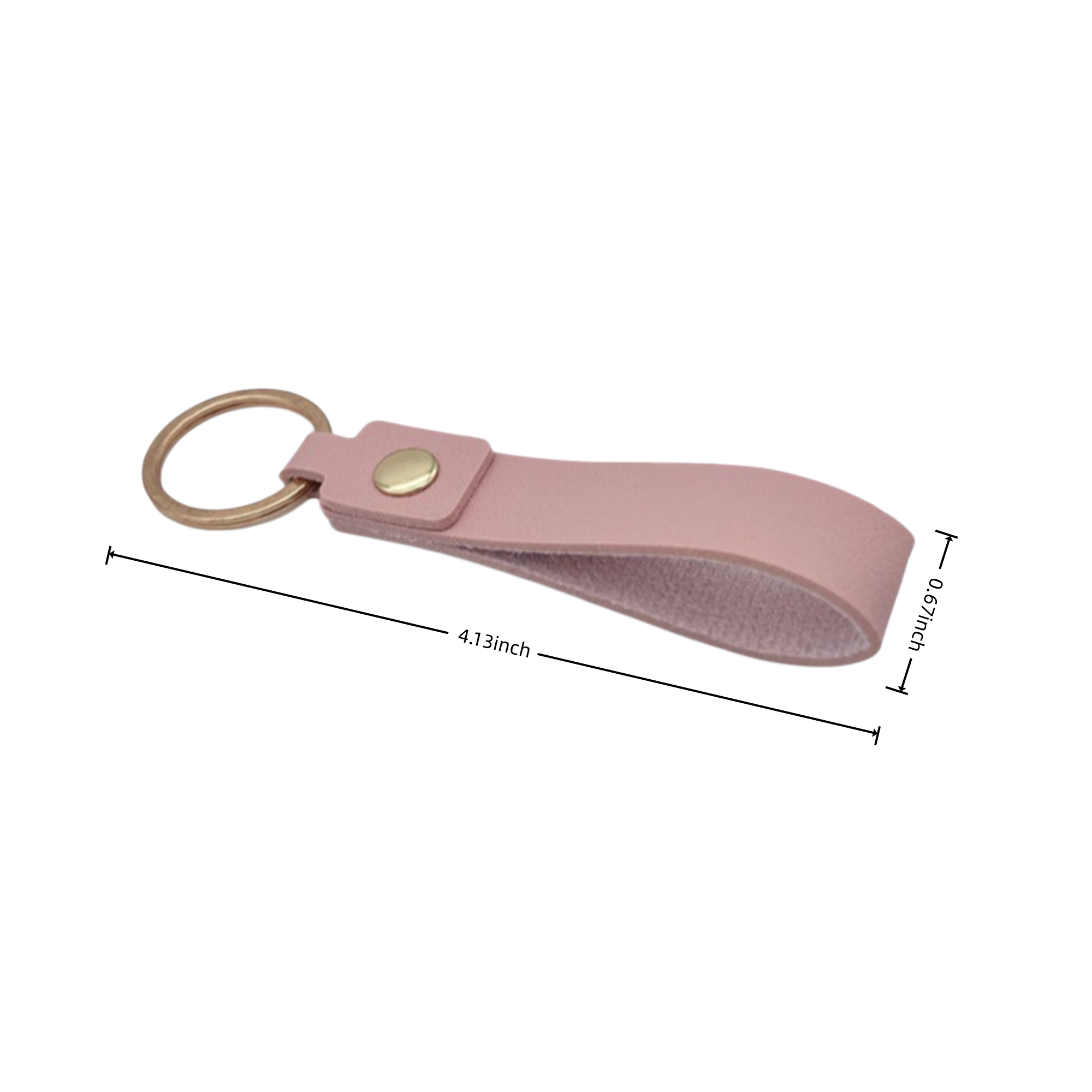 PU Leather Keychain 2