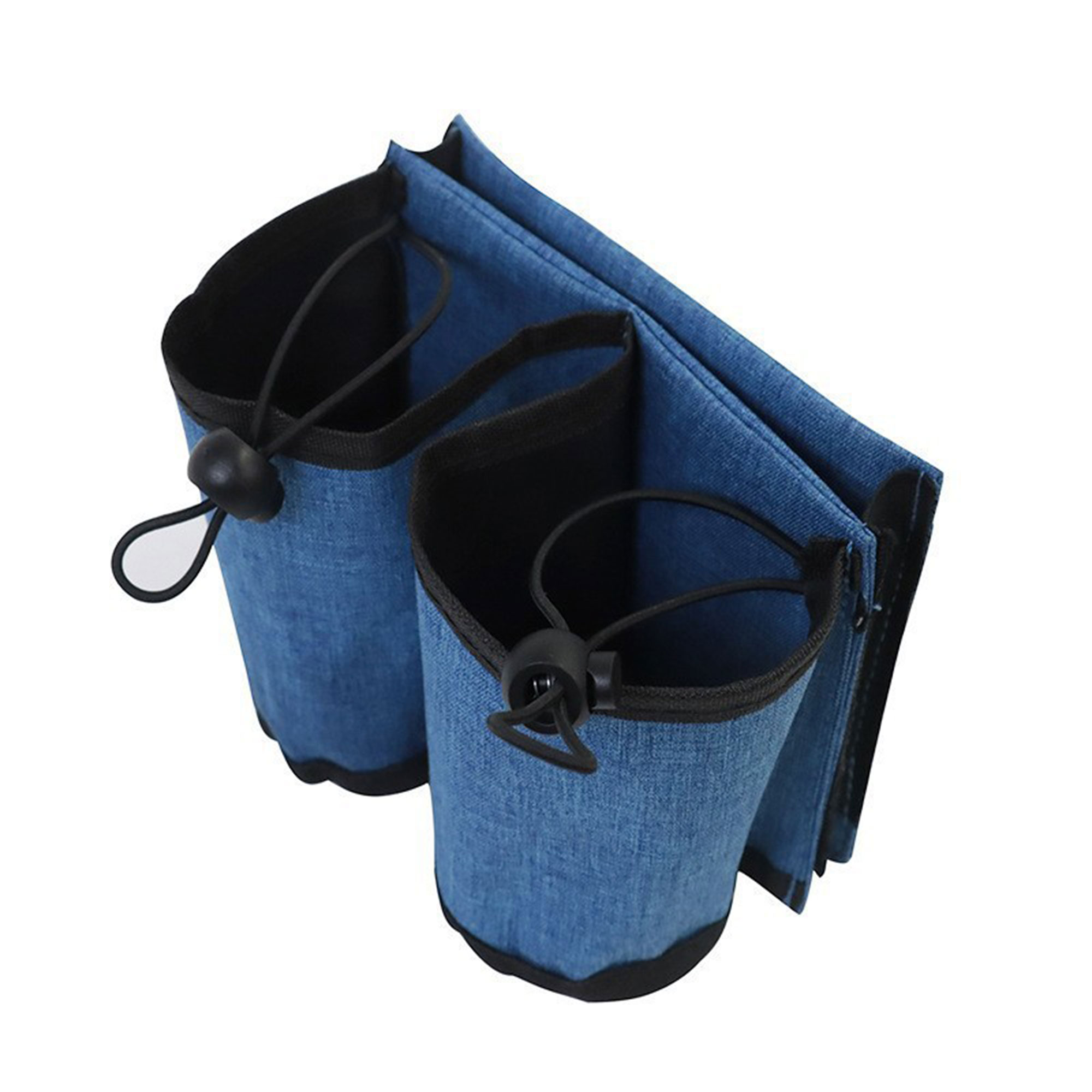 Dual-Pocket Travel Luggage Cup Holder Sleeve 3