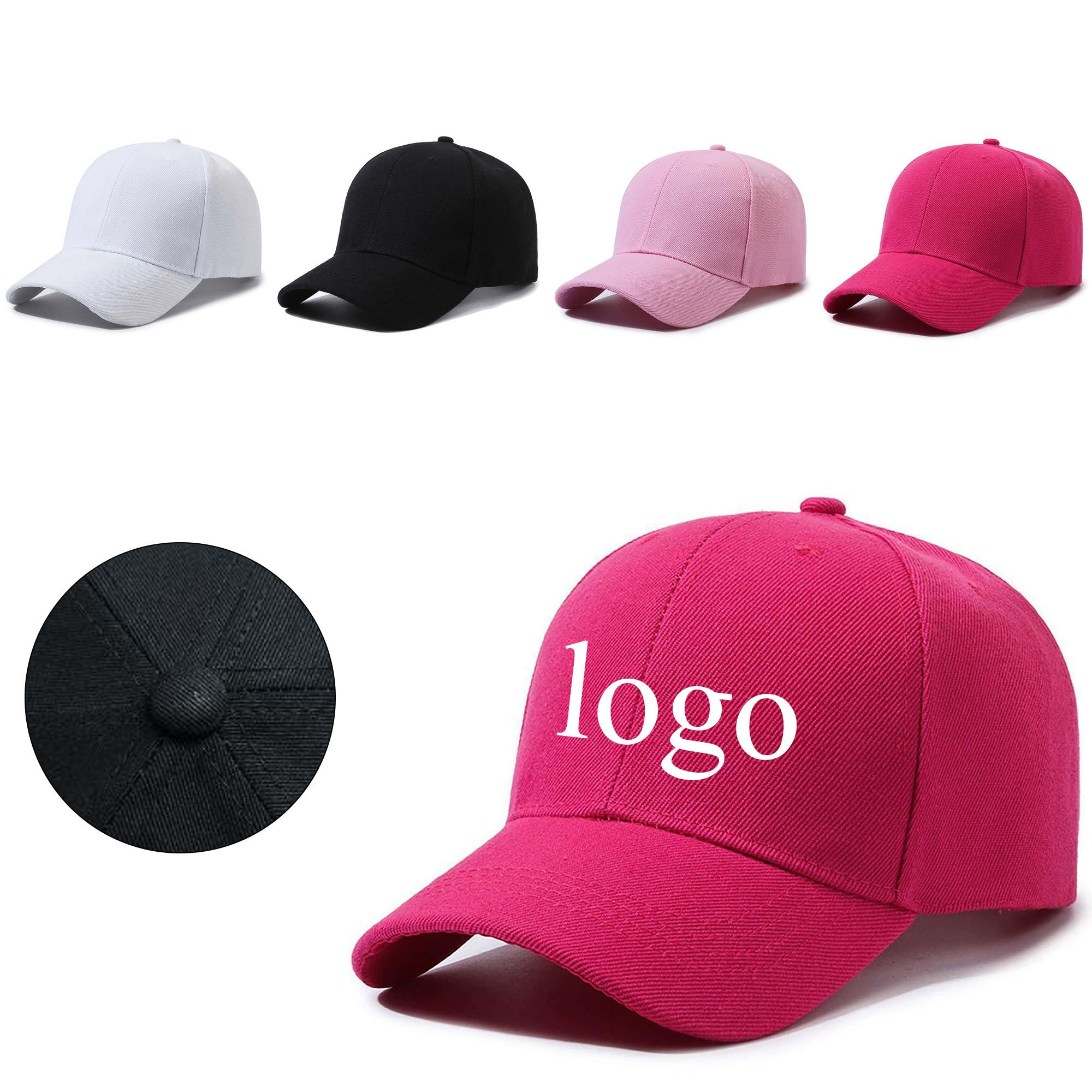 Structured Blank Outdoor Baseball Cap 2