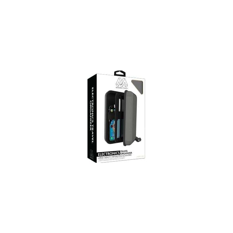 Electronics Travel Case w/ Inner Flap & Divider Heather 3