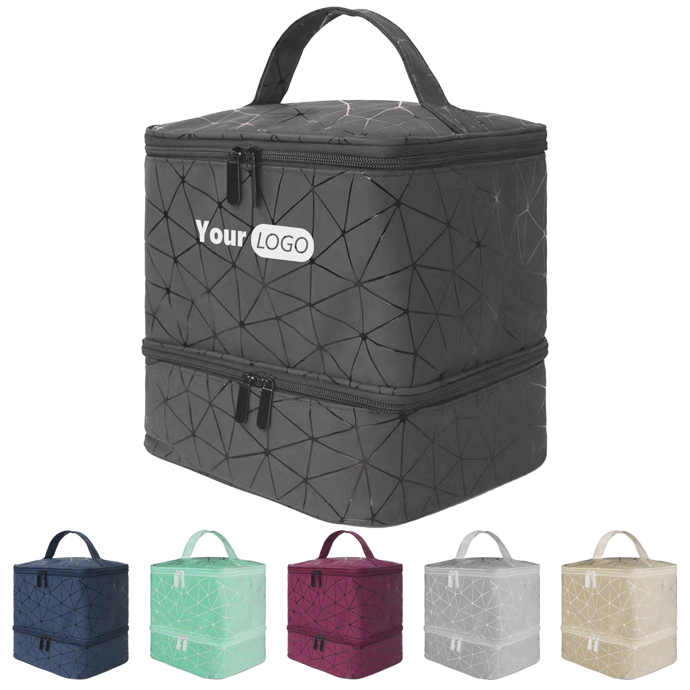 Pvc Spacious Travel Makeup Bag 7