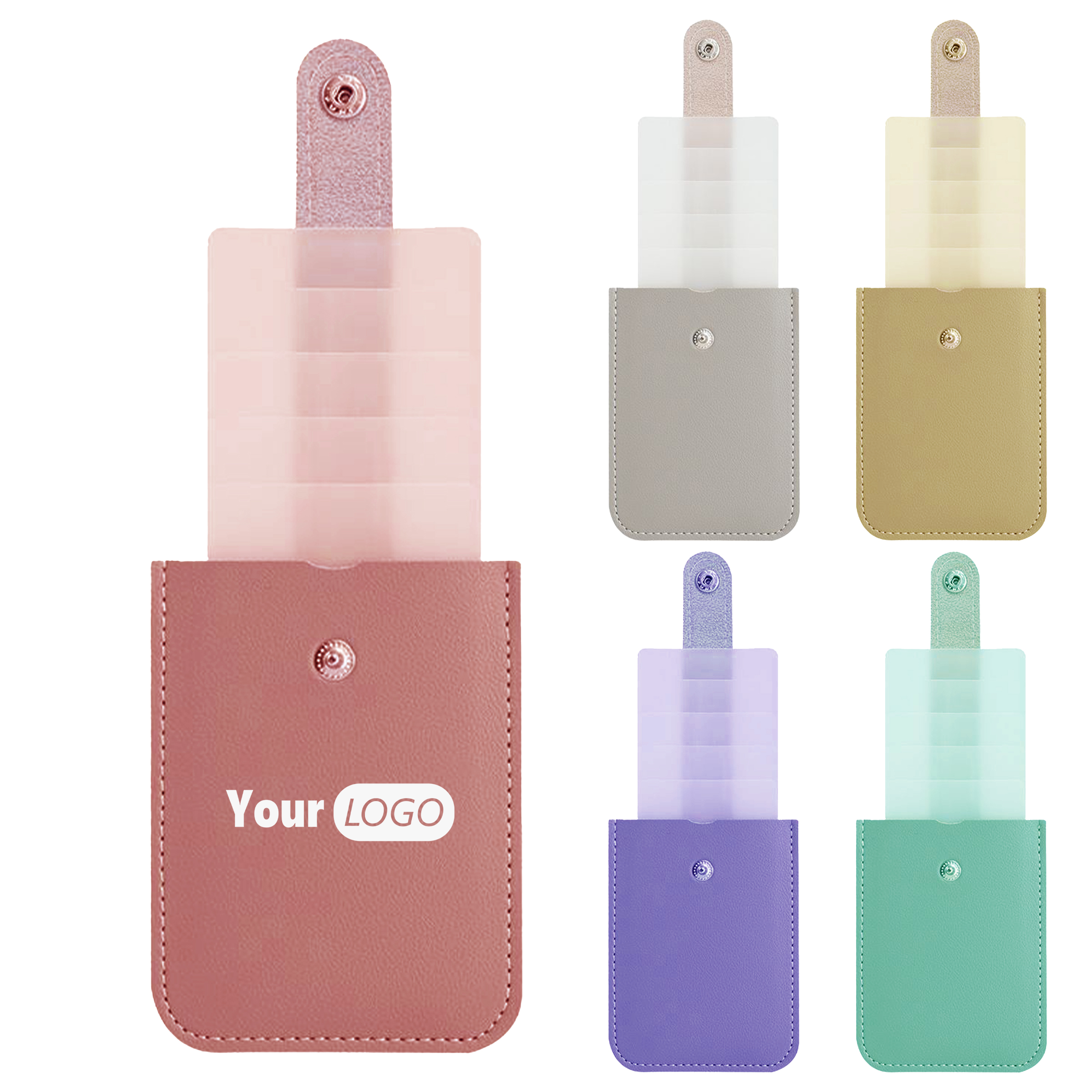Polyurethane Custom Pull-Out Multi-Card Holder 5