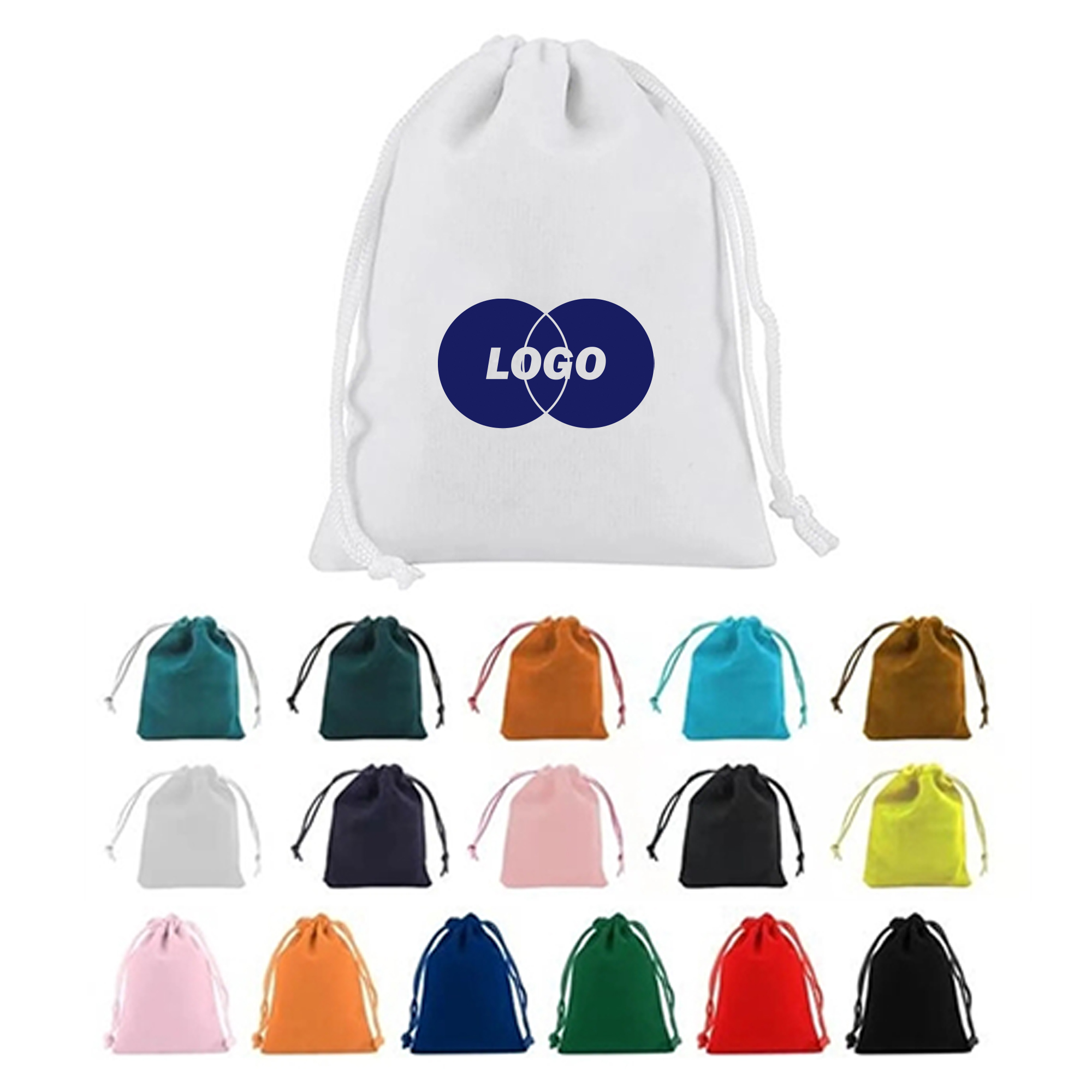 Portable Soft Mini Drawstring Jewelry Gift Bag 6
