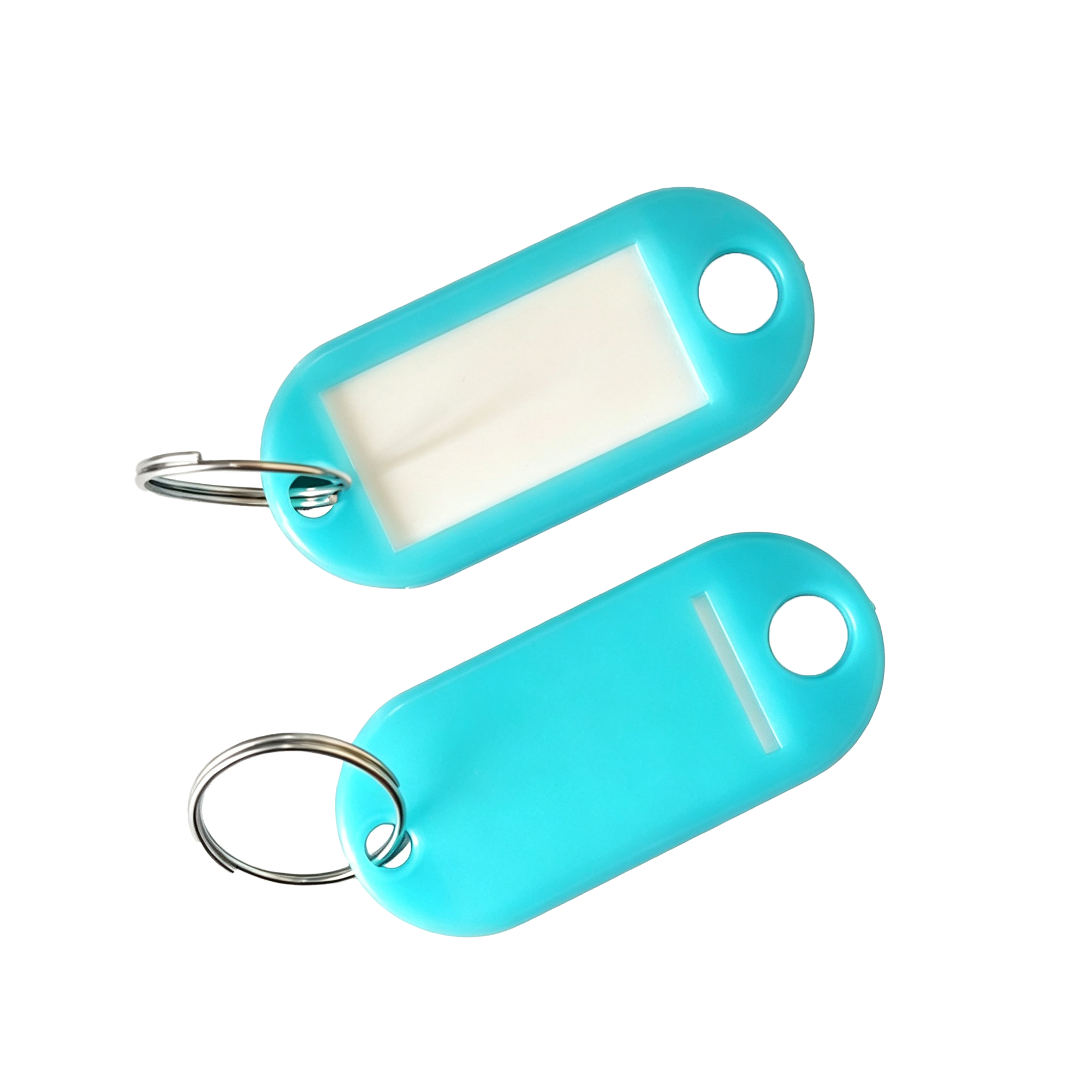 ID Identification Key Ring with Label Tag Plastic Chain Tags 3