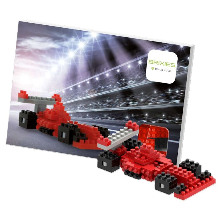 Building Bricks Racing Car Postcard Sets 3