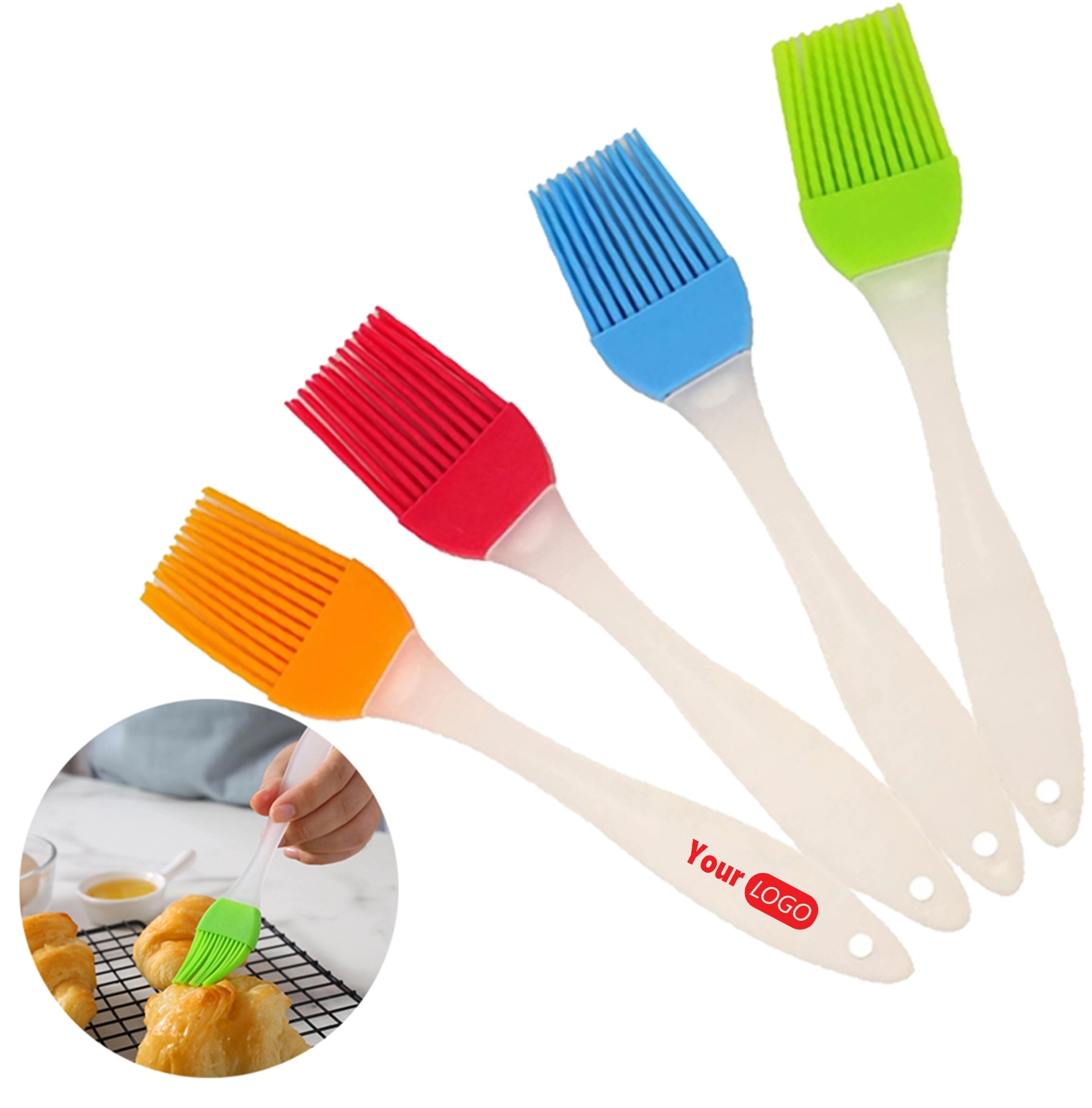 Silicone Heat Resistant Basting Brush 7