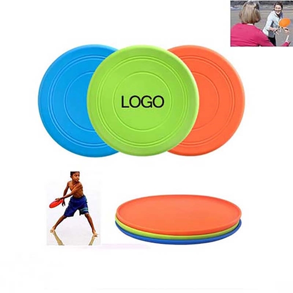 Soft Rubber Pet Flying Disc Polyurethane (Pur Or Pu) for bulk branded distribution