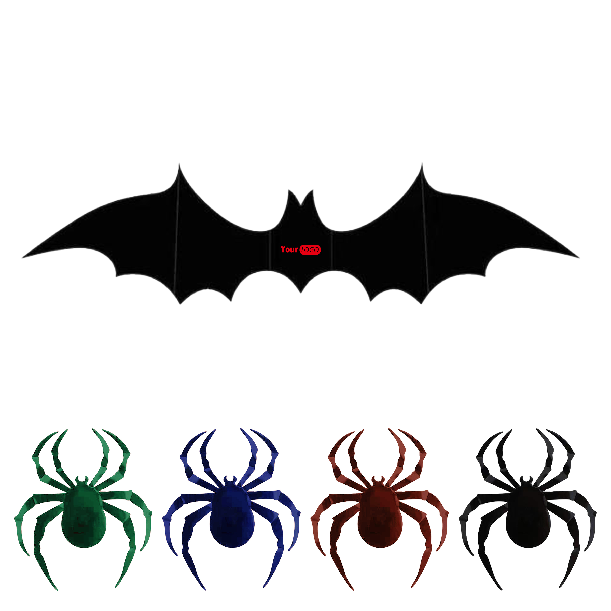 Pvc Halloween 3D Bat Spider Wall Stickers ?C Realistic And Reusable 7