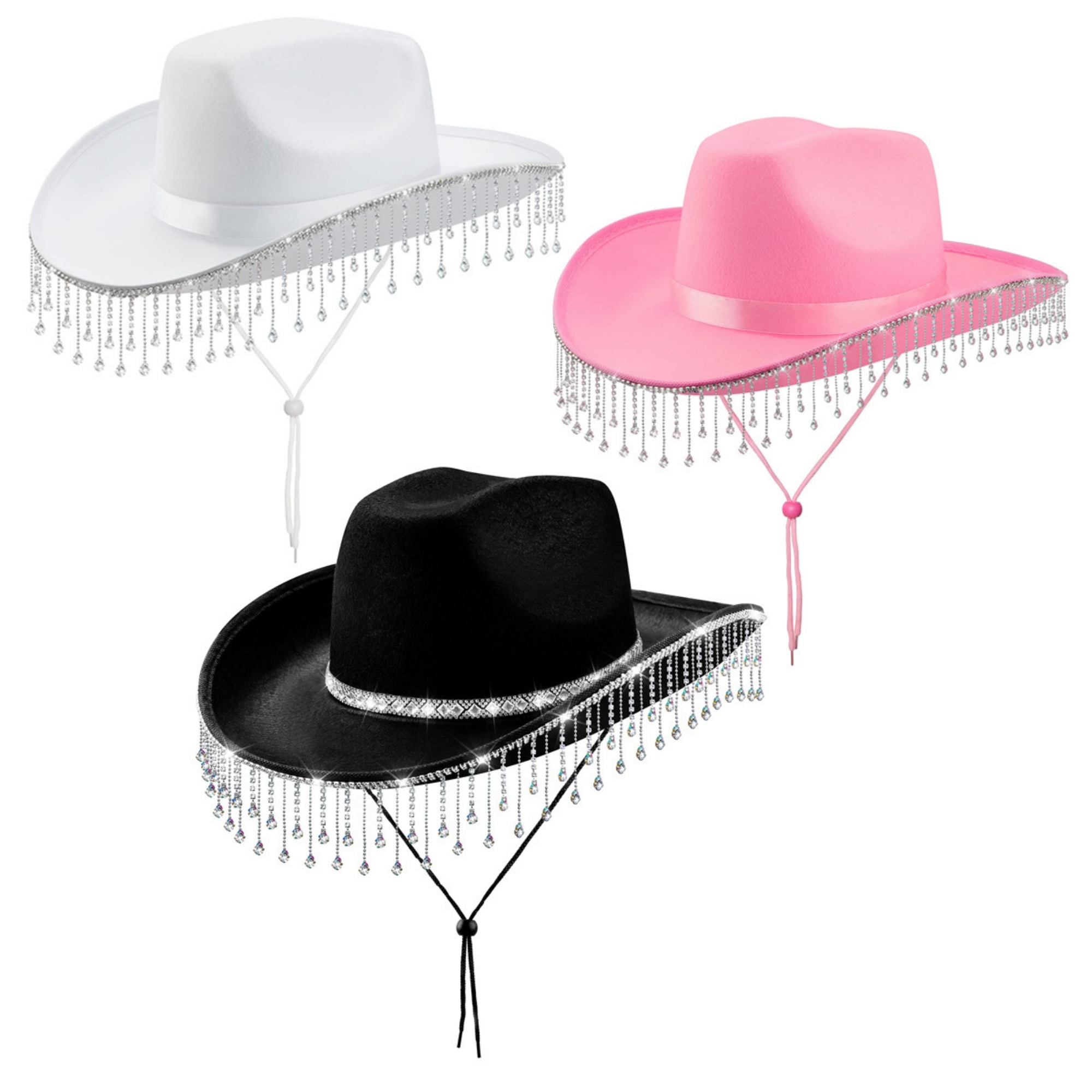 Polyester Felt Western Cowboy Headwear 4
