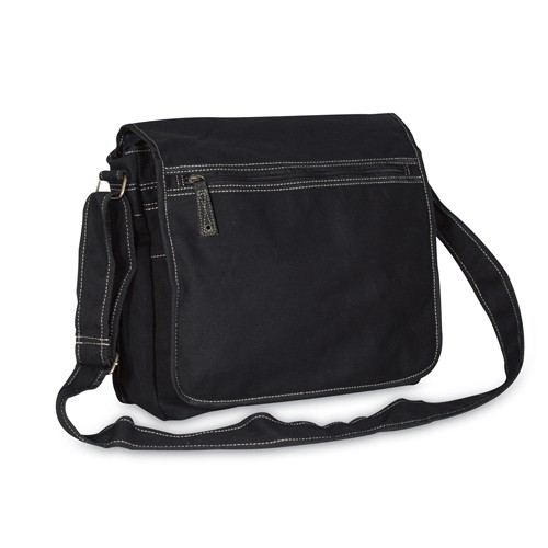 12 oz. Cabana Canvas Messenger Bag 16