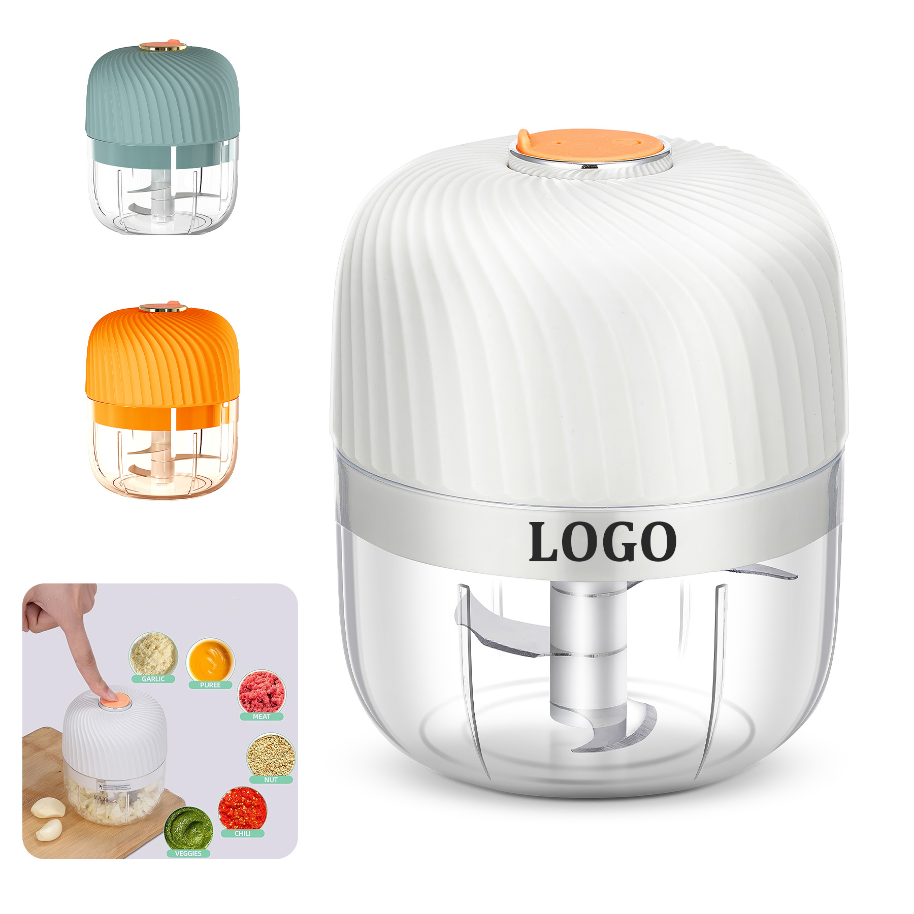 Electric Garlic Grinder Masher 2