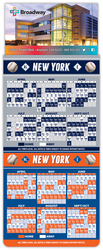 Magna-Card Business Card Magnet - Baseball Schedules (3.5 x 9)