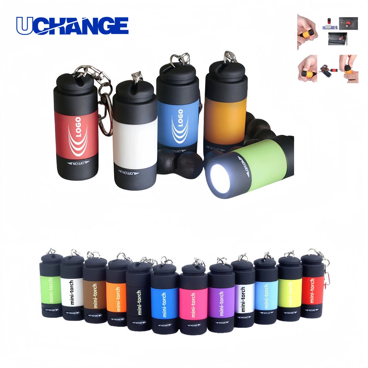 Multi-Function Mini LED Flashlight