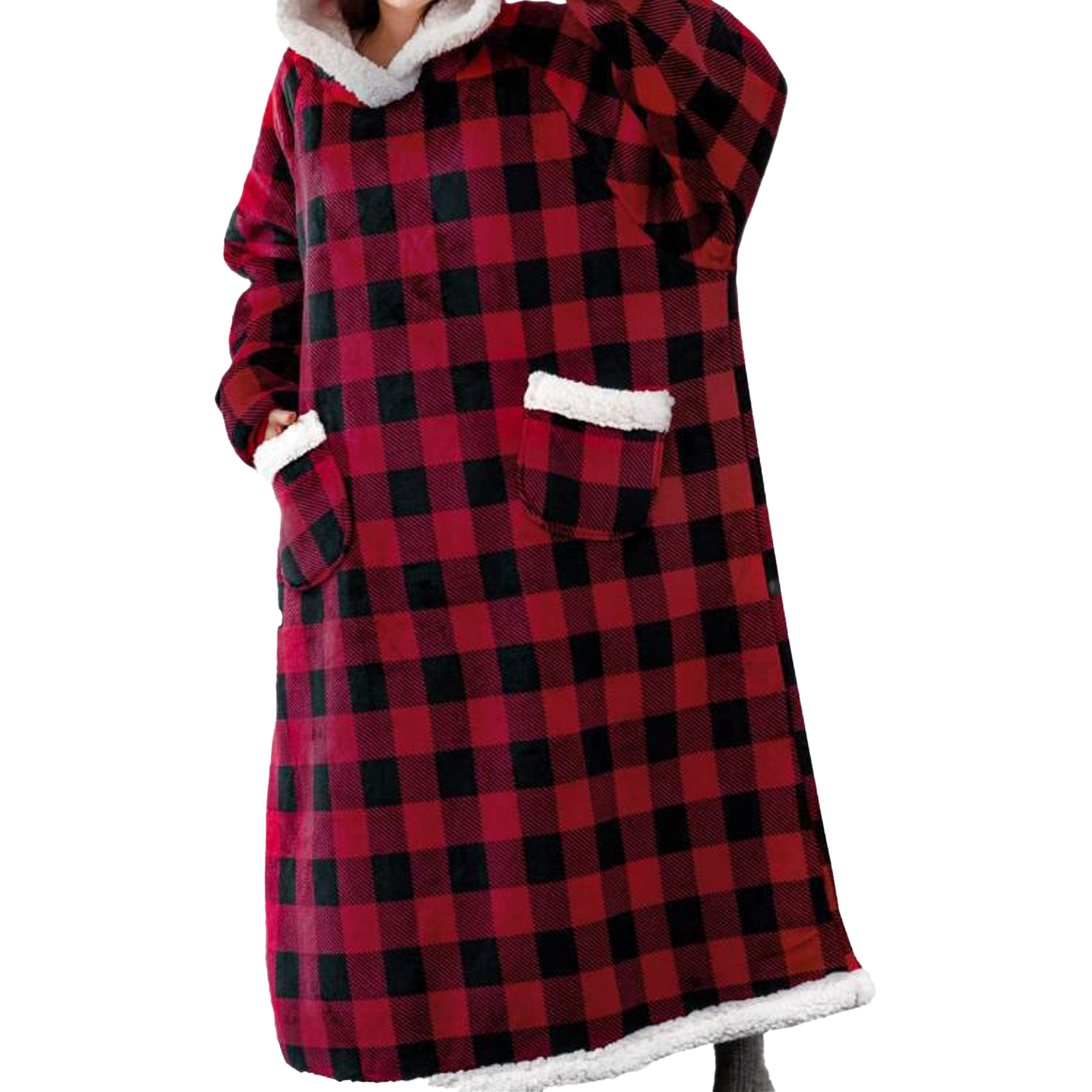 Polyester Winter Extended And Thickened Lazy Blanket 15