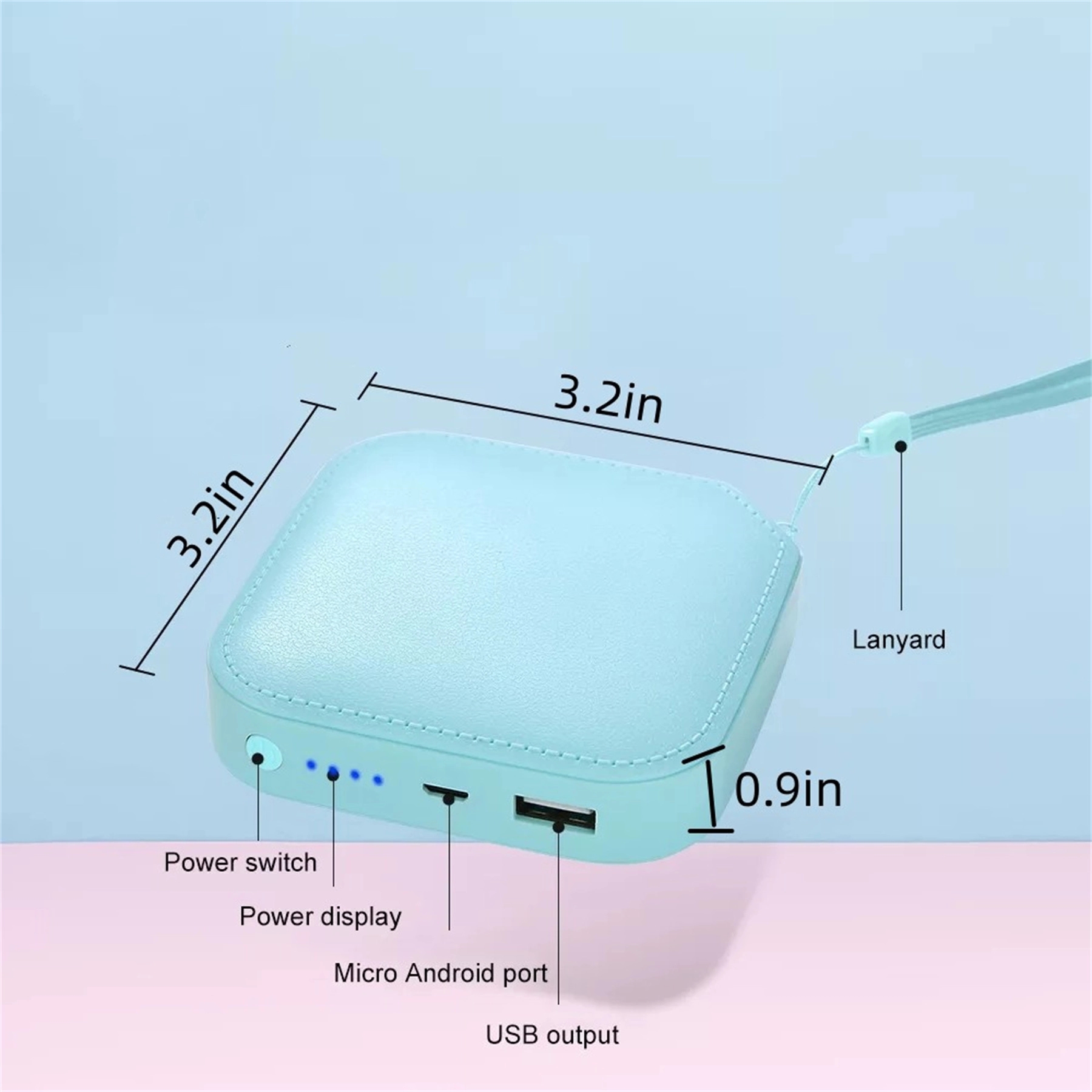 Custom Mini 10k mAh Power Bank 16