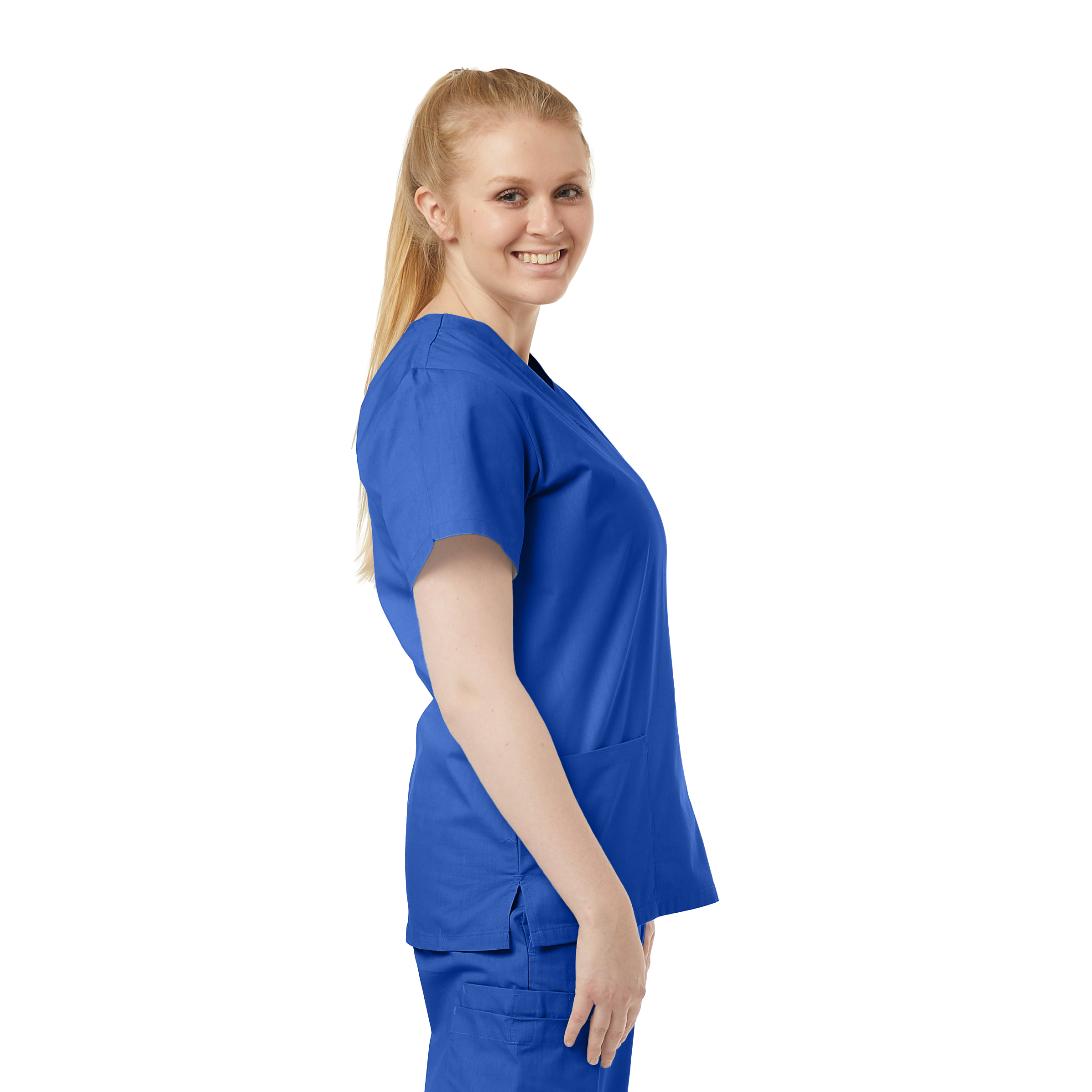 Unisex V-Neck Scrub Tunic 19