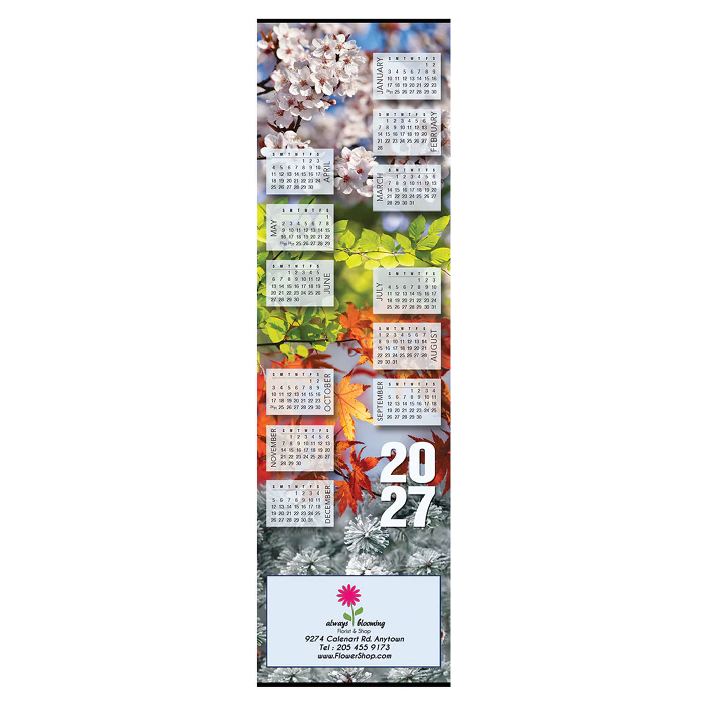 PCA 2800 Four Seasons Wall Calendar