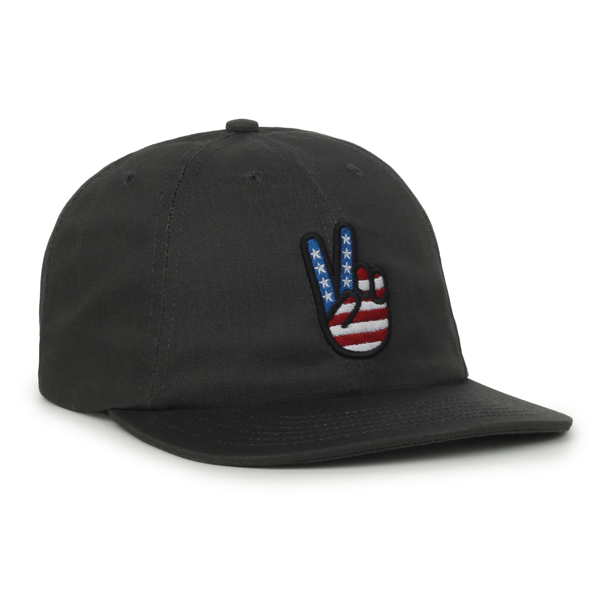 Made in USA Solid Back Dad Cap