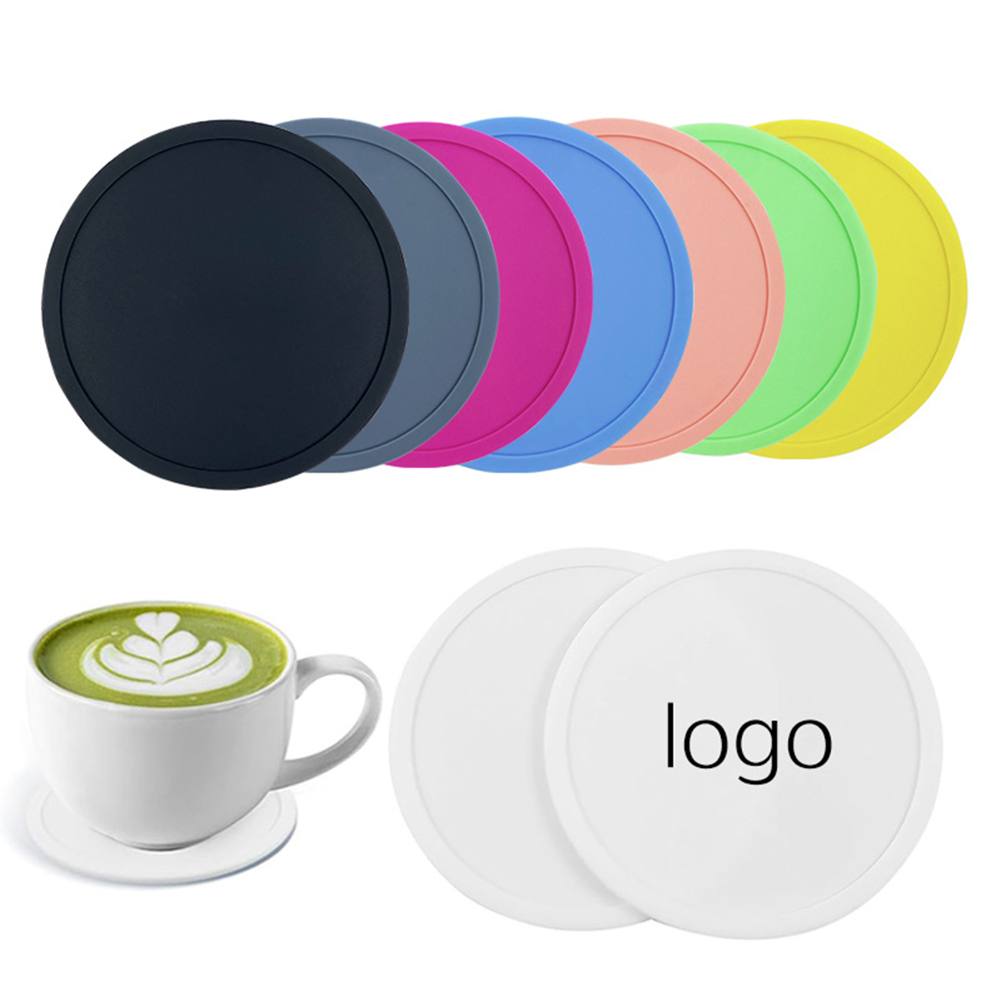Non Slip Silicone Drink Coasters