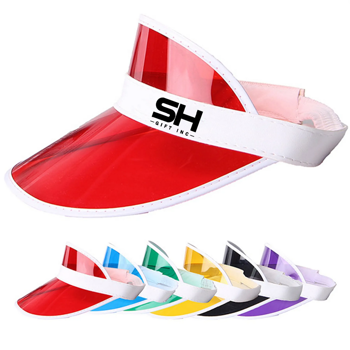 PVC Sun Shade Visor Hat