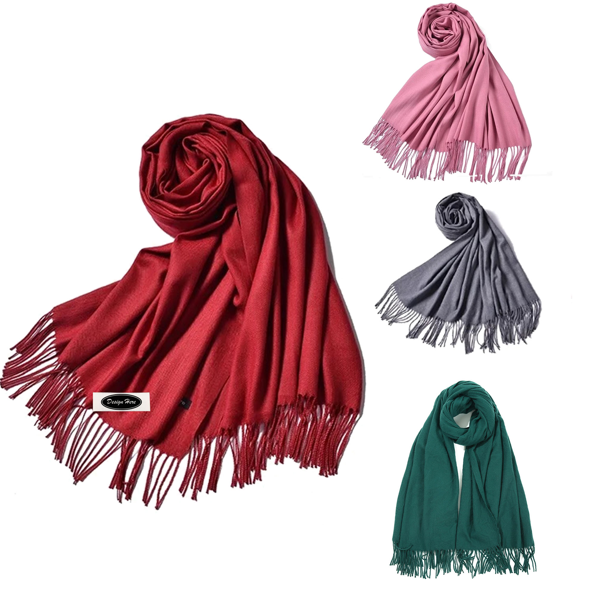 Cozy Long Scarf for Winter Warmth 4