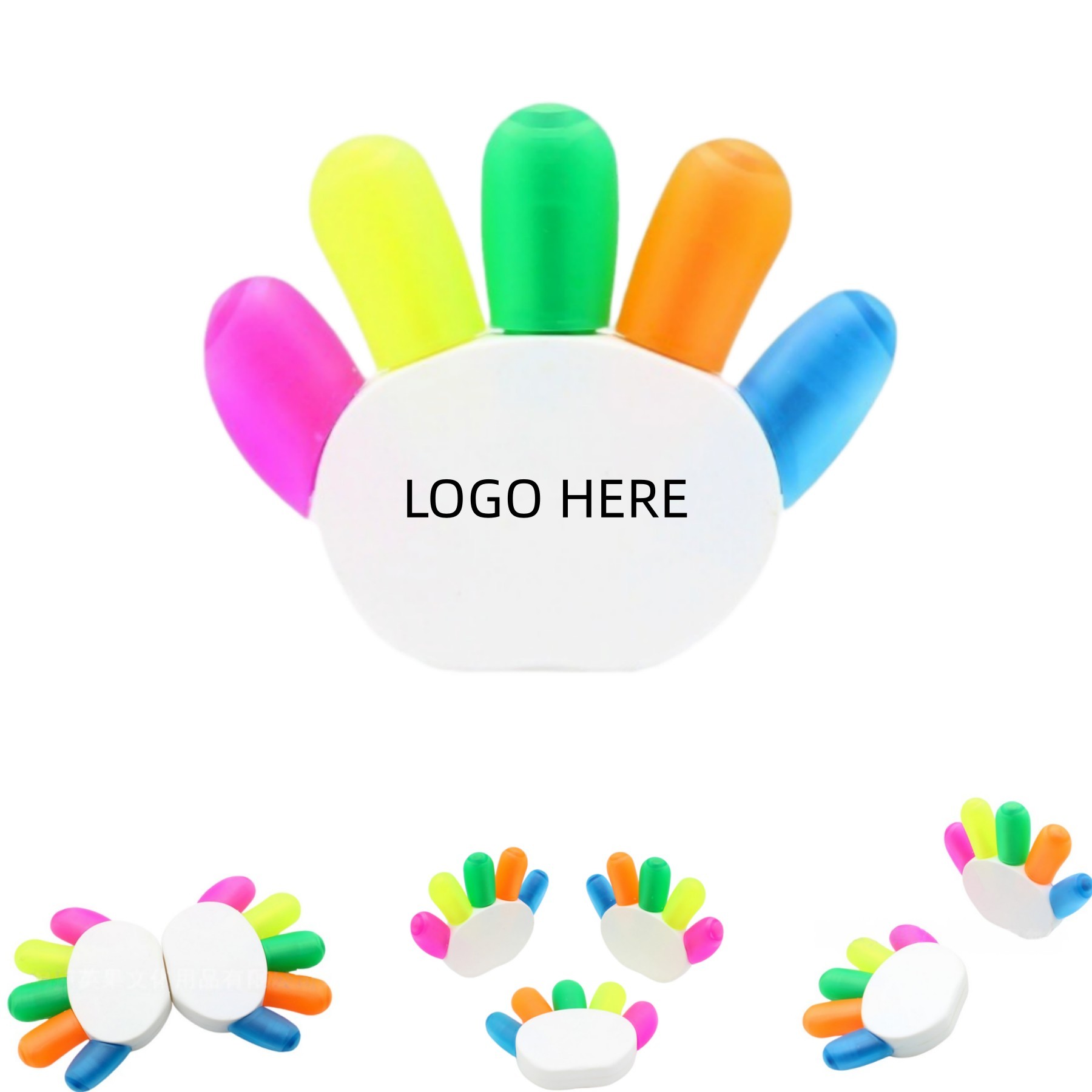 Finger Shape Highlighter Pens