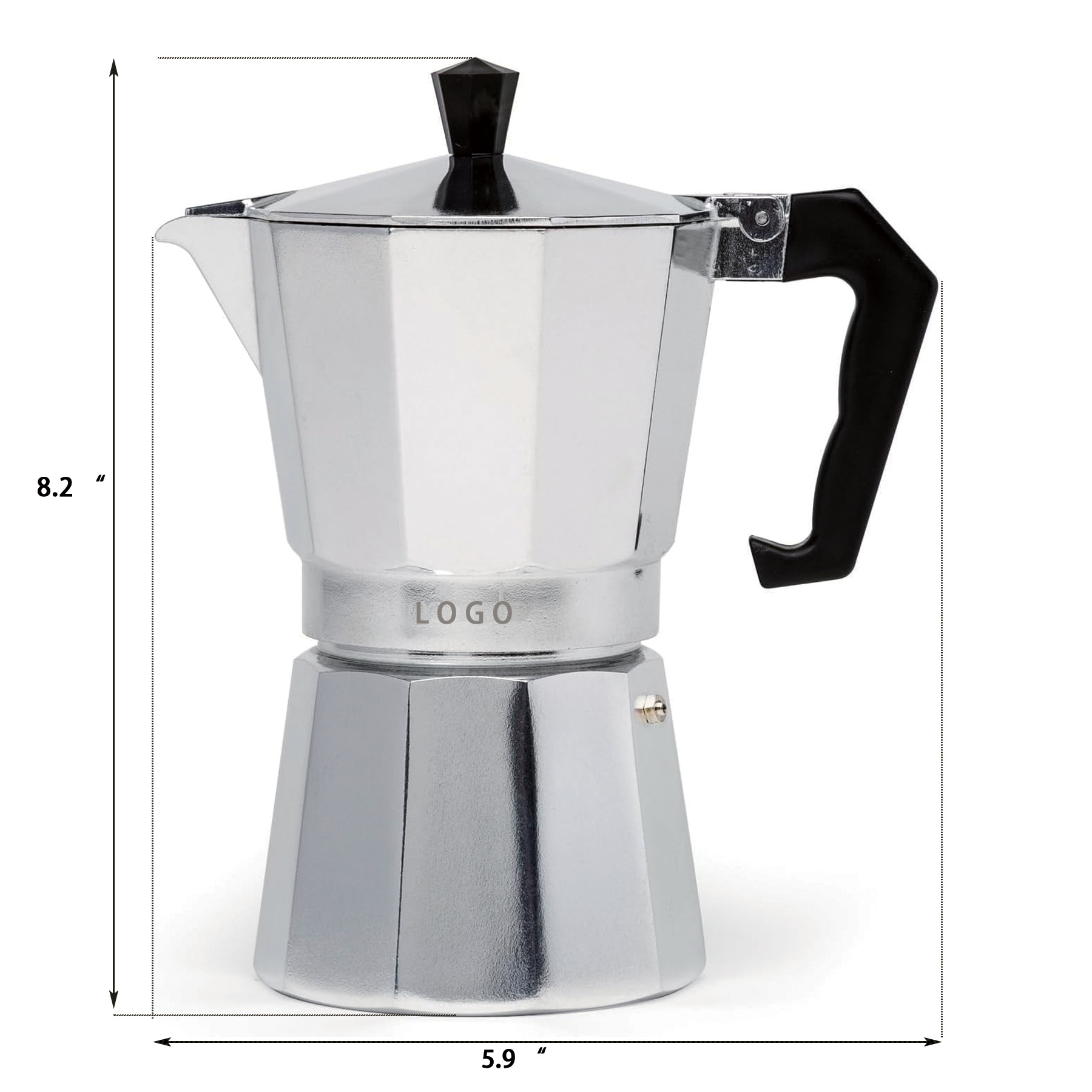 Classic Stovetop Espresso and Coffee Maker 15