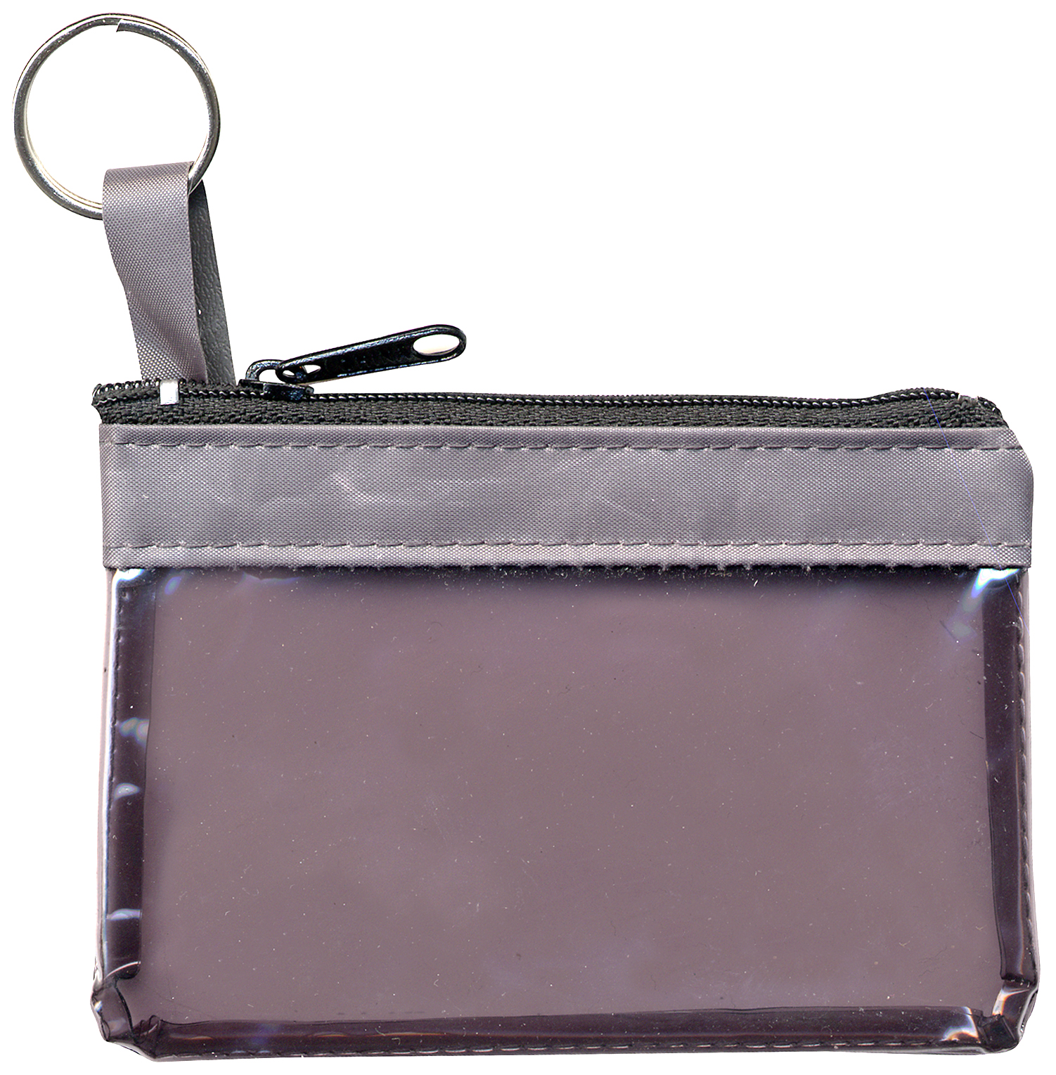 The Rainbow Translucent/ Crystal Clear Zip Pouches w/ Key Ring 9