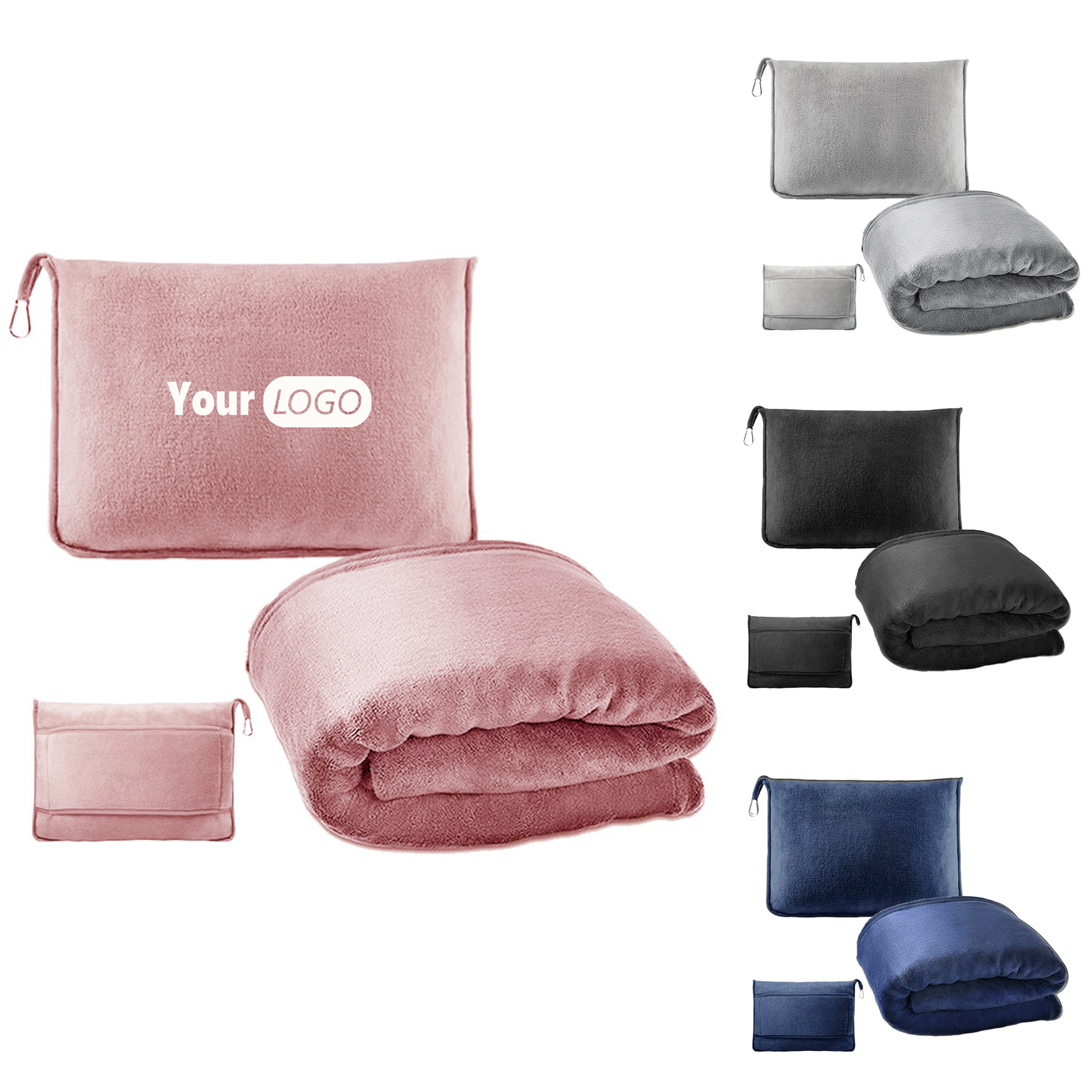 Travel Blanket and Pillow Combo 2-in-1 5