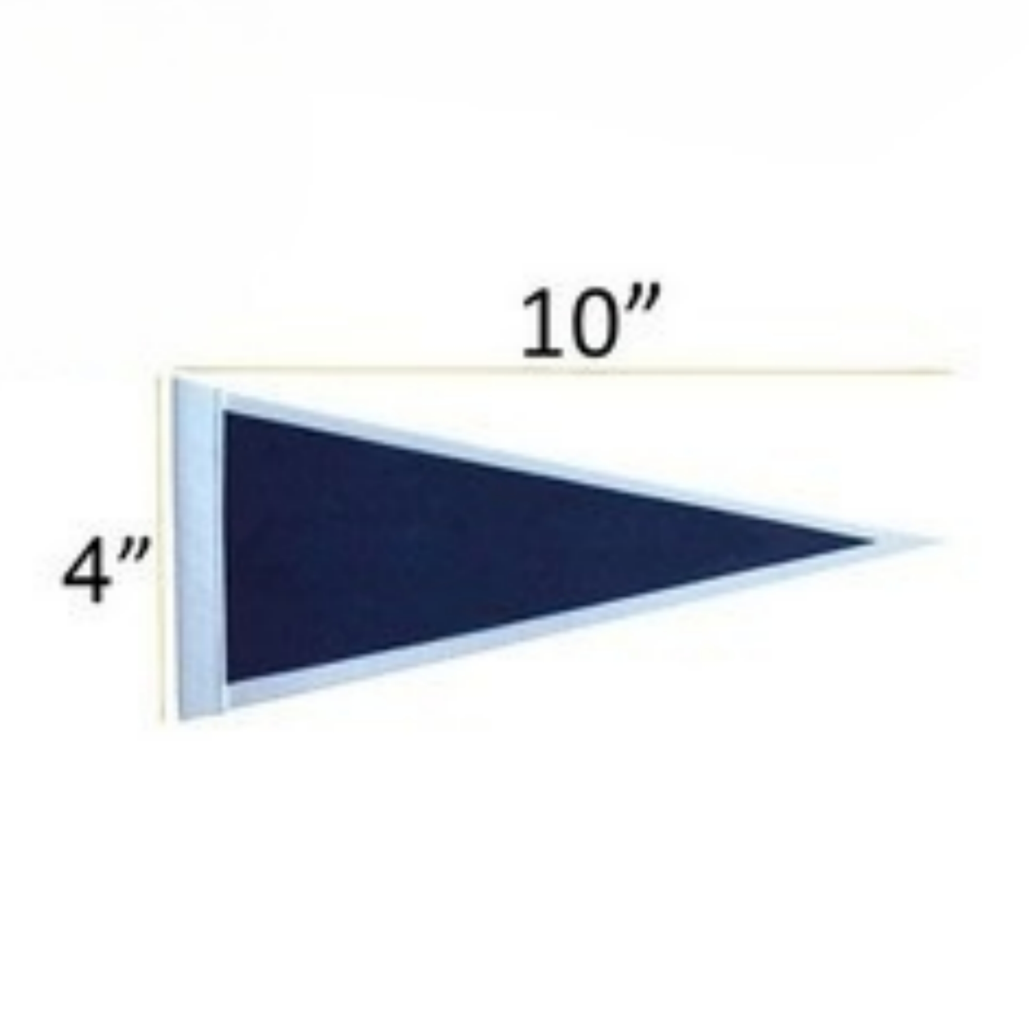 4" x 10" Multipurpose Decorative Printed Felt Pennant 8
