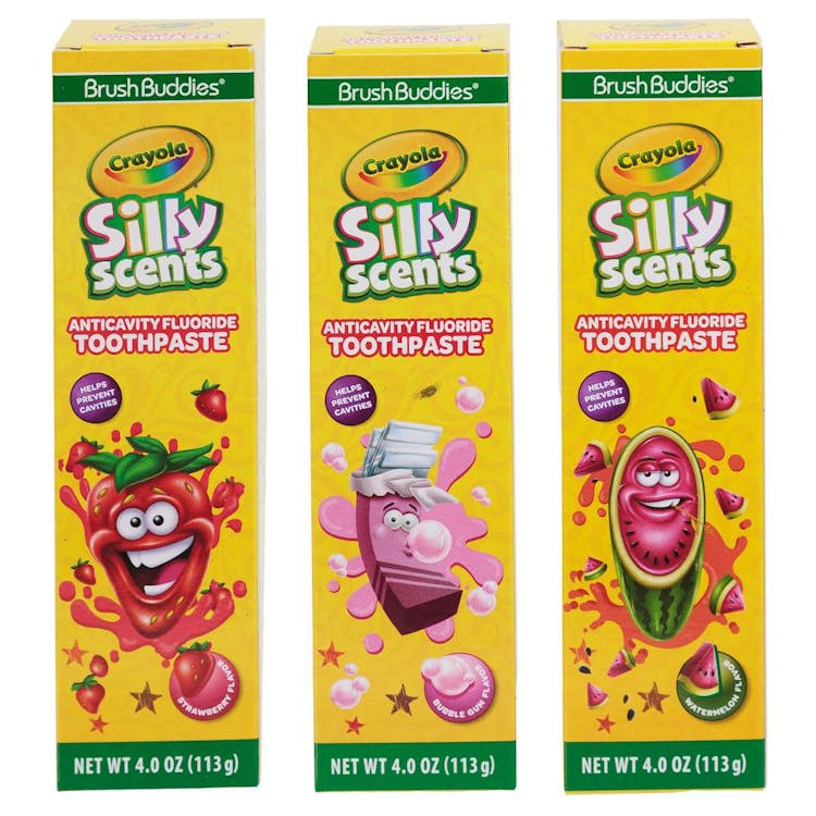 Crayola Silly Scents Kids Toothpaste Assorted Flavors - 4 oz 3