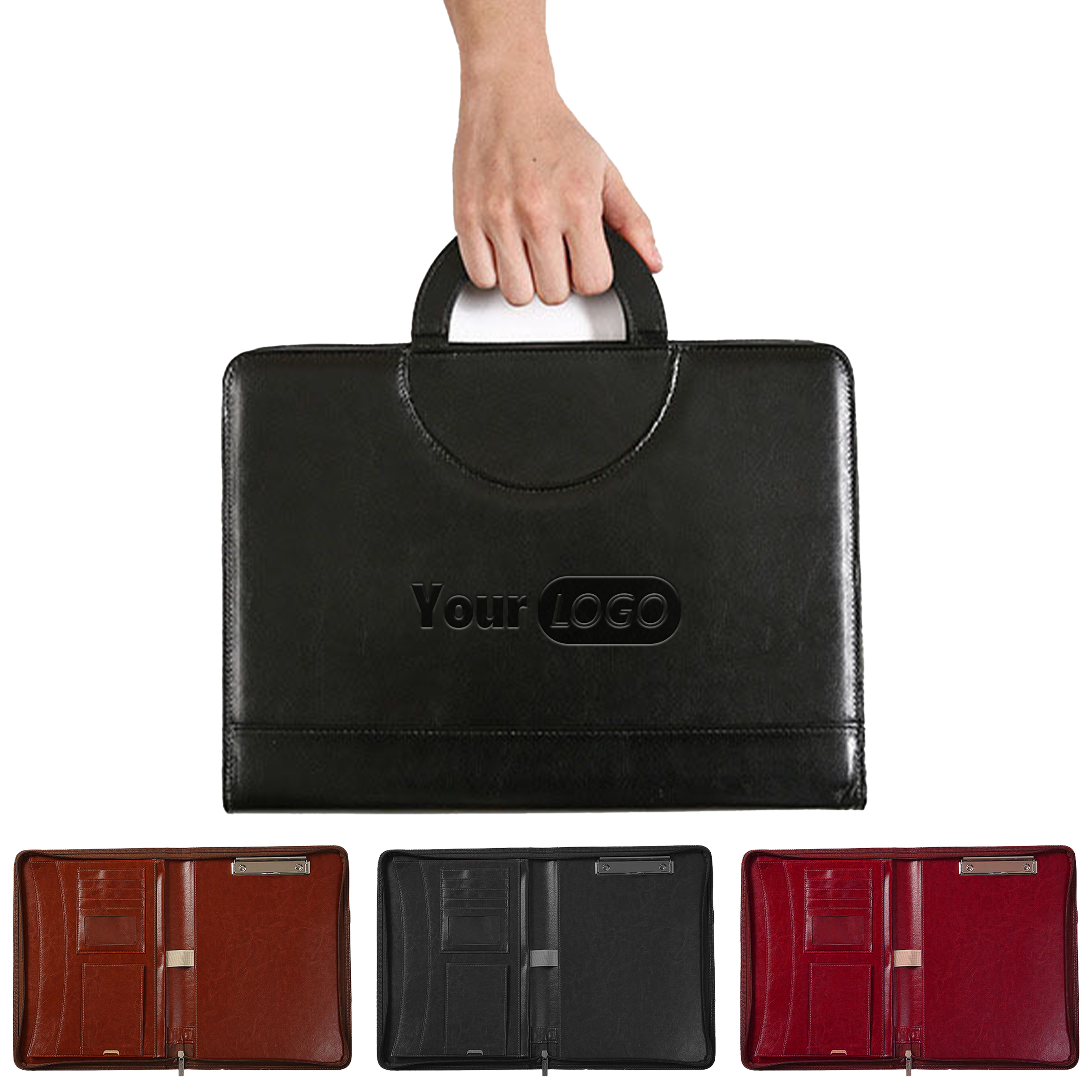 Pu Multi Functional Business Handheld File Pack 7
