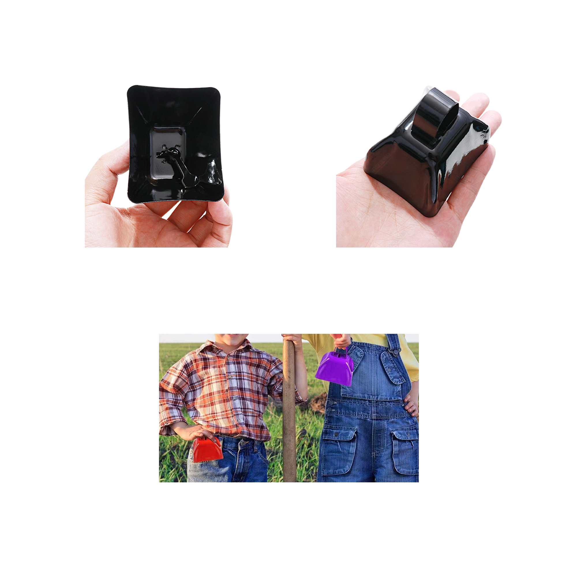 2.9 Inch Square Iron Bell 5