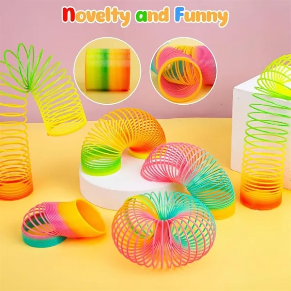 Neon Plastic Walking Spring Toy for Events, Gifting and Everyday Use 5
