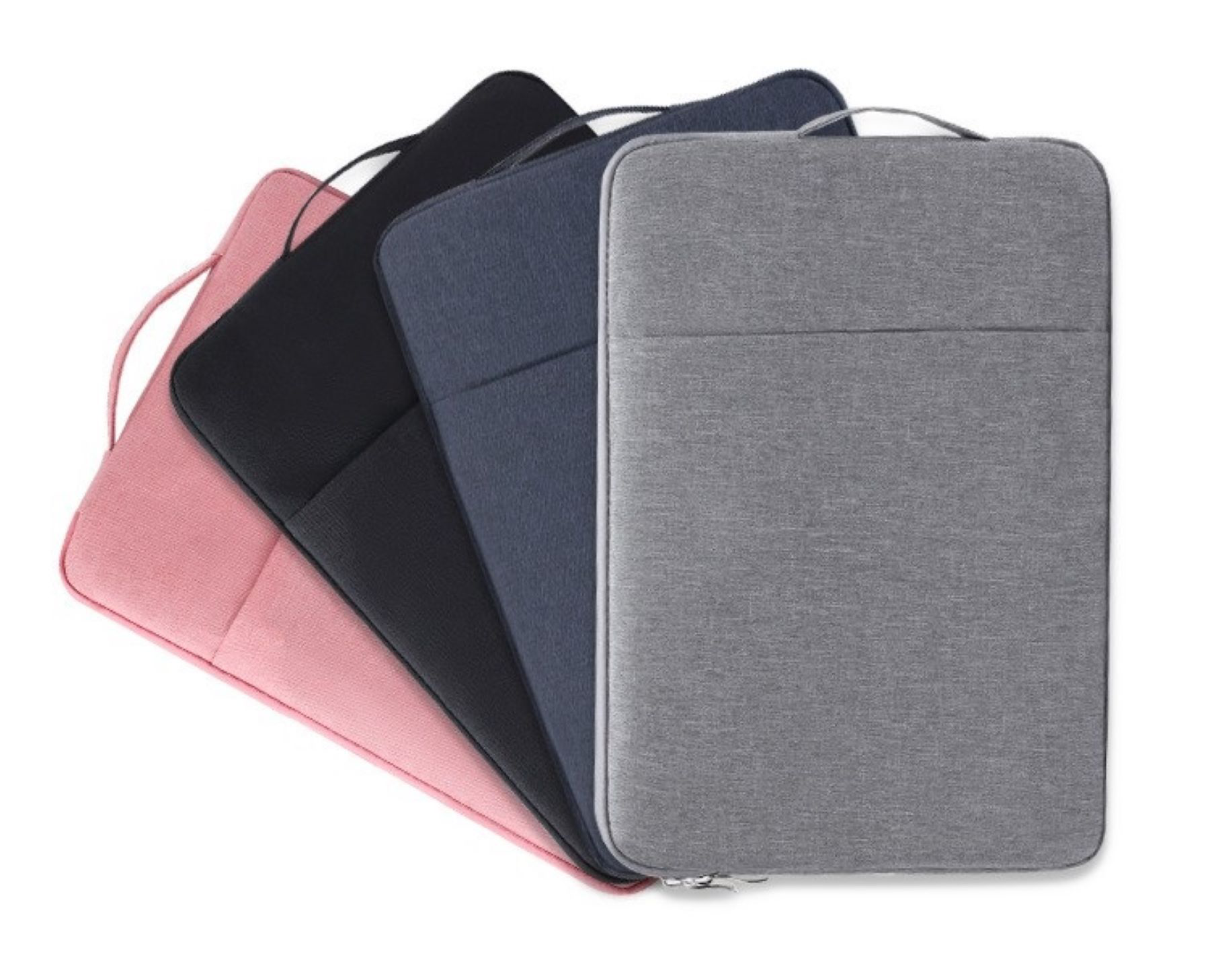 Jacquard Laptop Sleeve with Front Pocket and Carry Handle 9