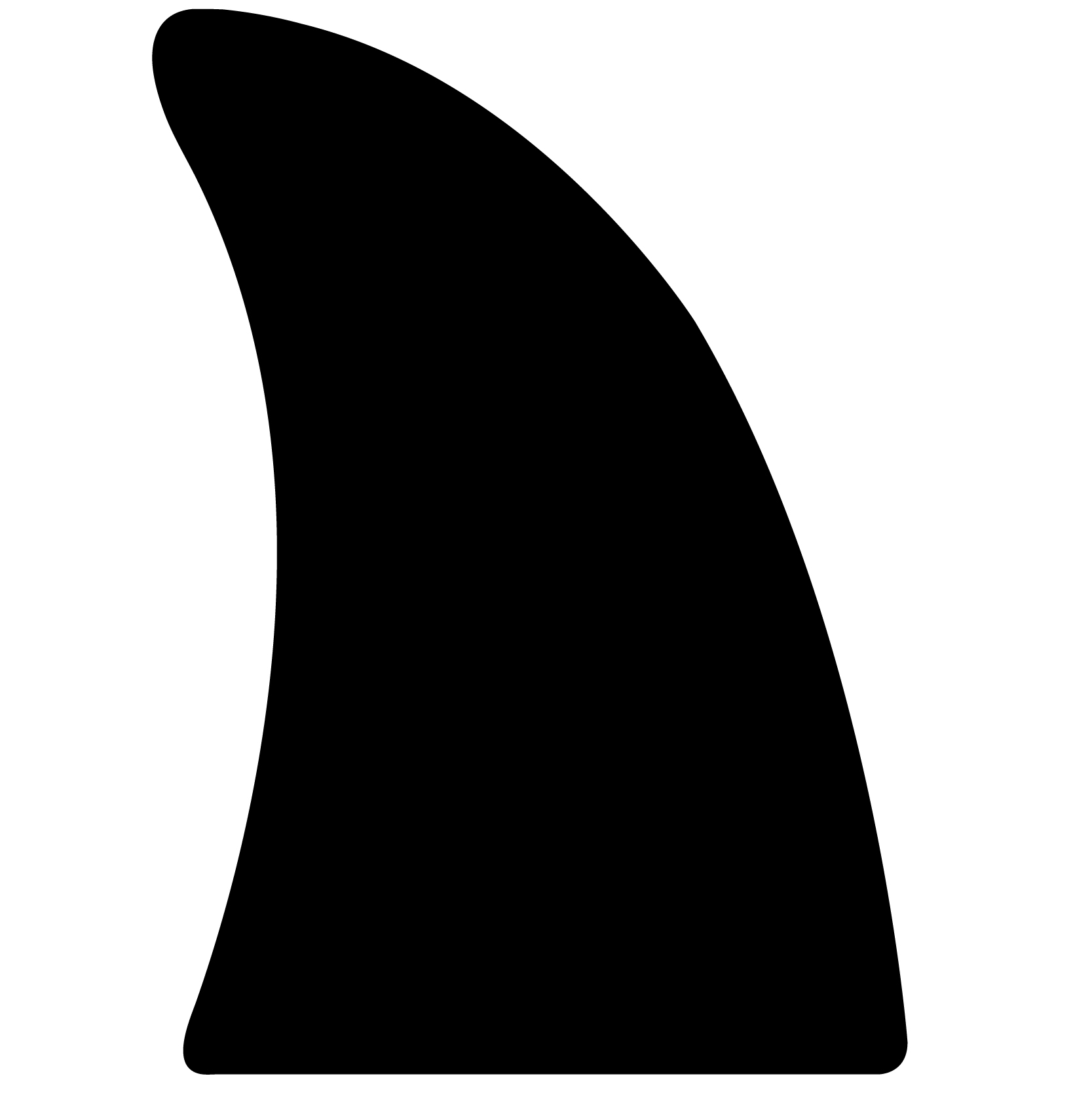 Shark/Dolphin Fin Waver 41