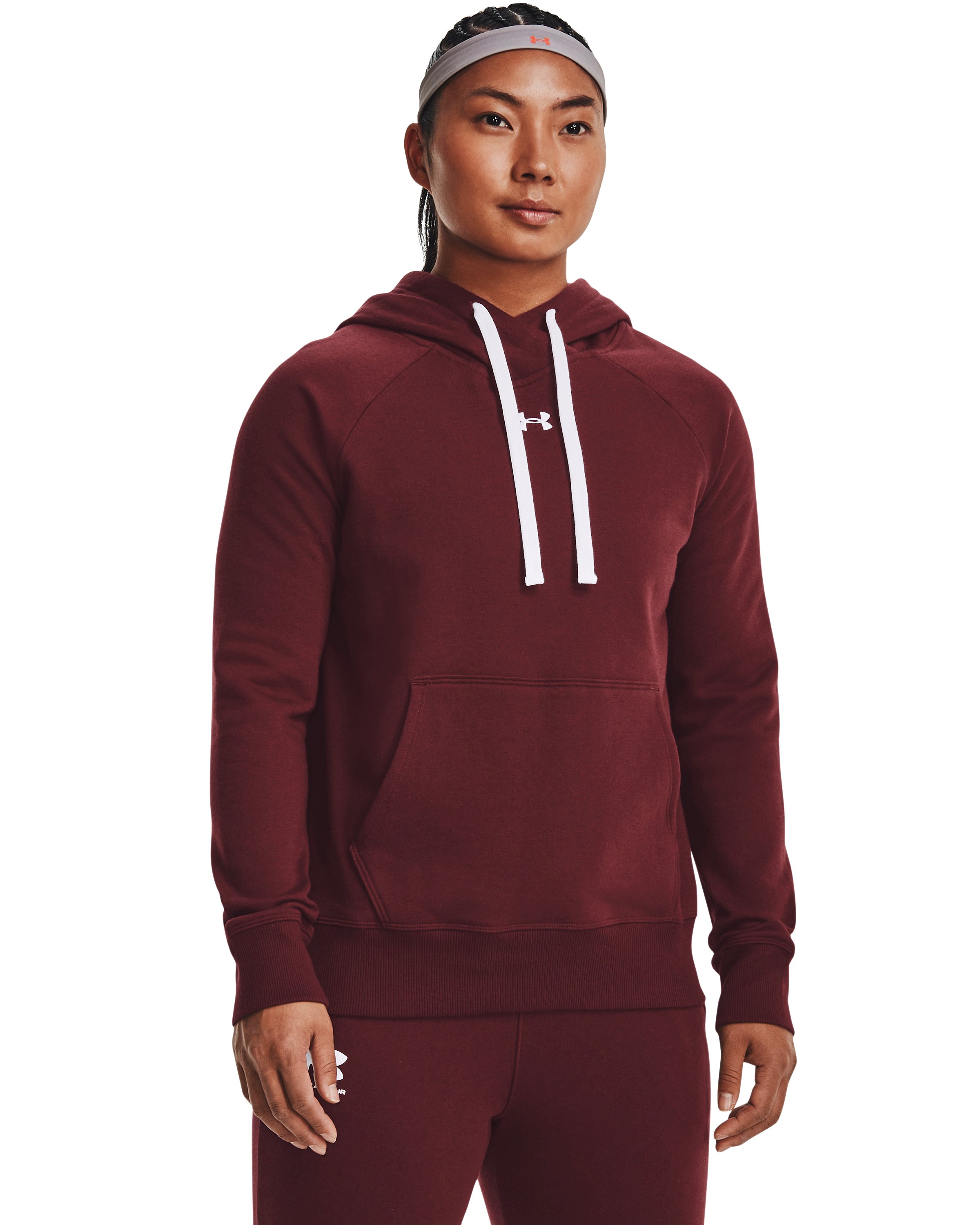 UA Rival Fleece HB Women's Hoodie, custom hoodie or sweatshirt with logo imprint 43