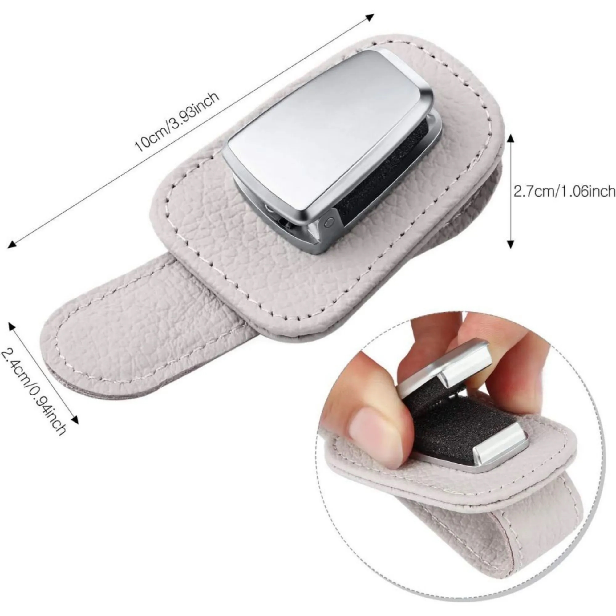Car Visor Glasses Holder Clip