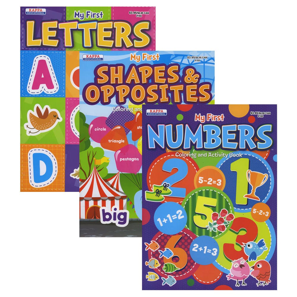 My First Activity Book Collections - 2 Titles 96 Pages Each 3
