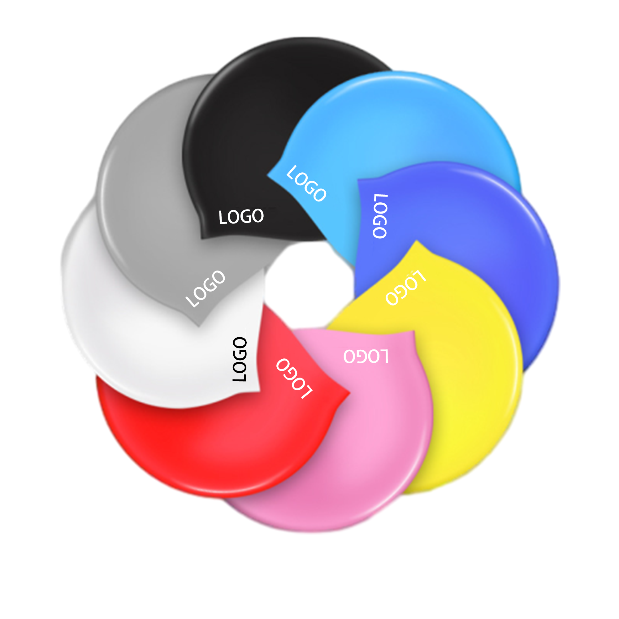 High Elastic Non-Slip Silicone Swimming Cap