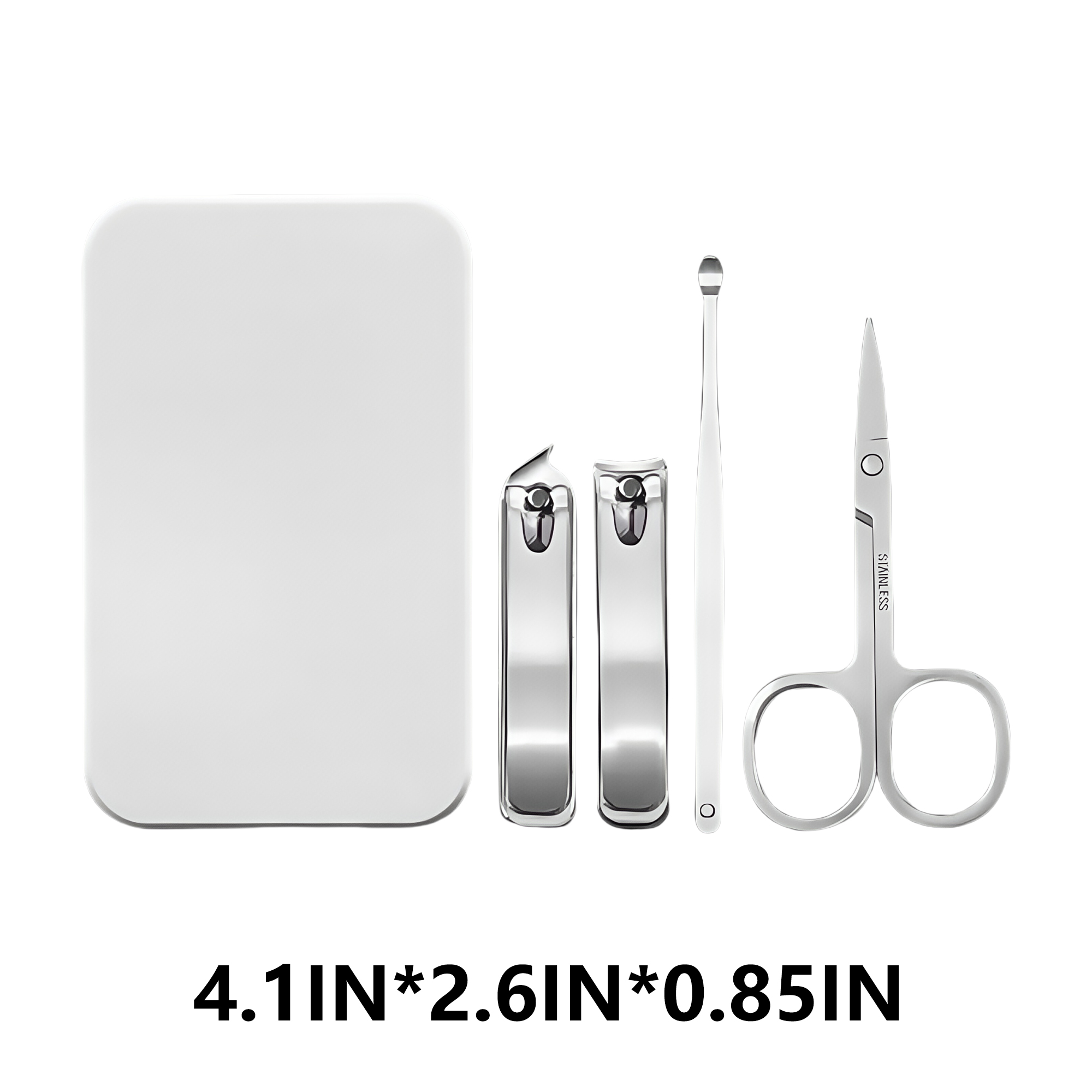 Stainless Steel Nail Clipper Set 5