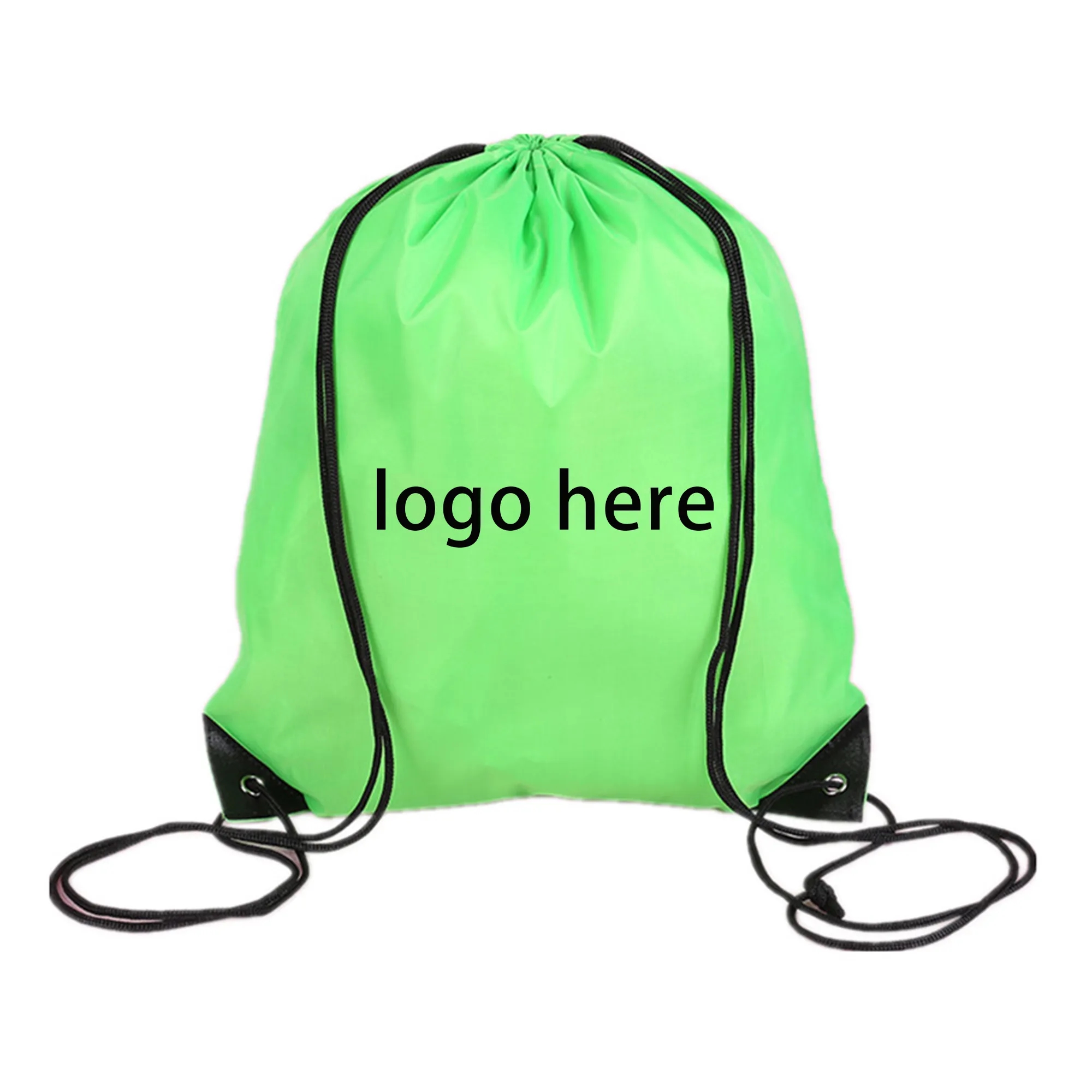 Premium 210D Polyester Drawstring Backpack