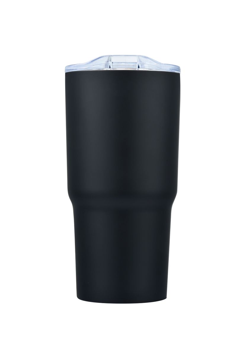 Endura 20 oz Black Stainless Steel Bottle, custom water bottle with logo imprint 3