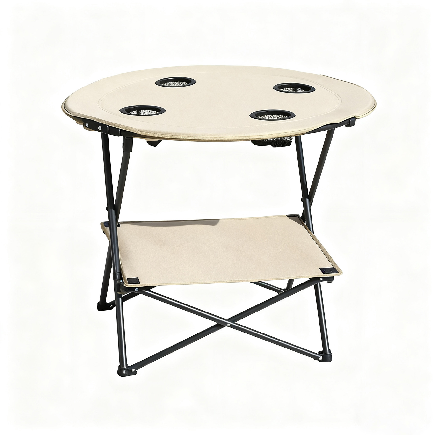 Camping 4 Cup Holder Folding Table 19