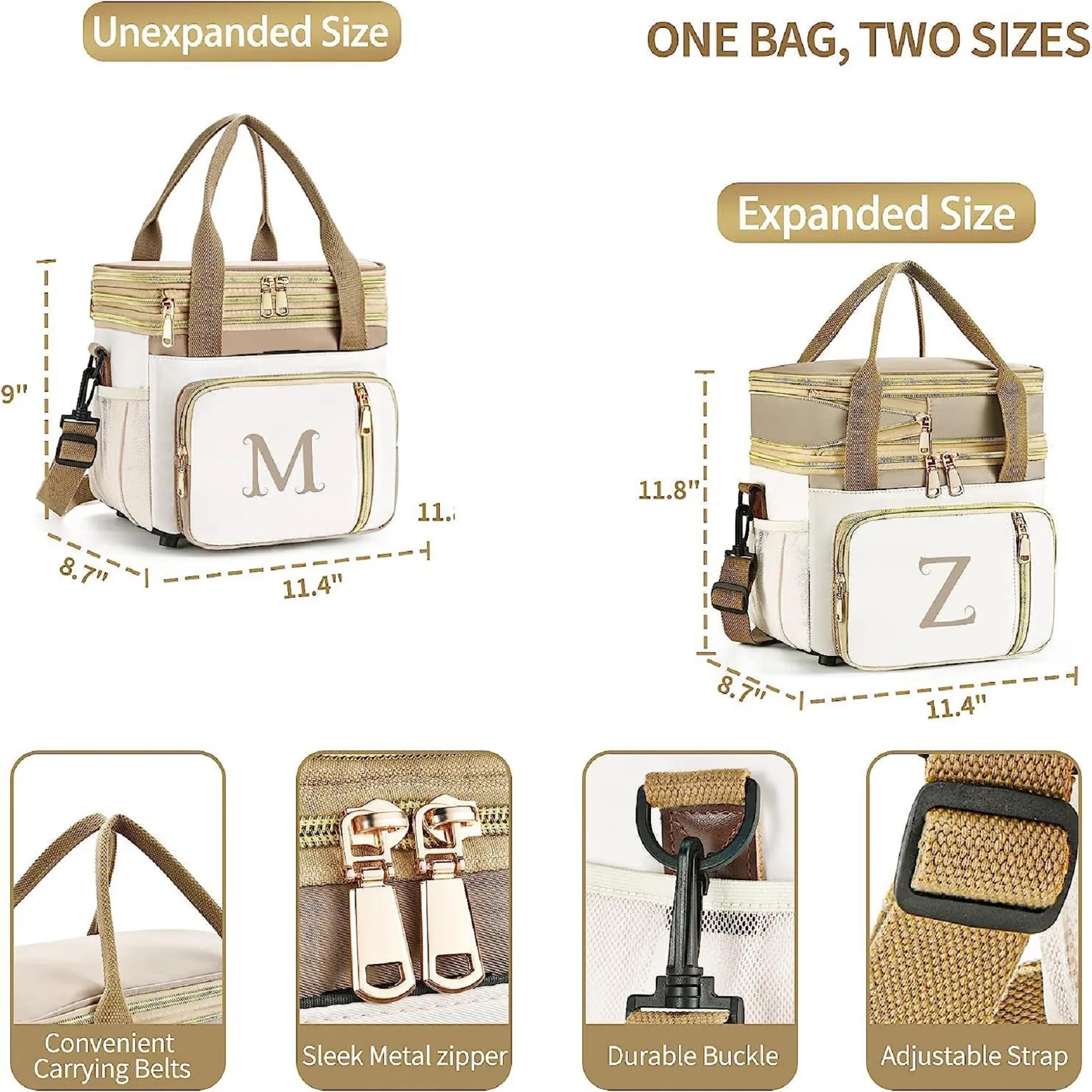 Personalized Lunch Bag for Women Work 7