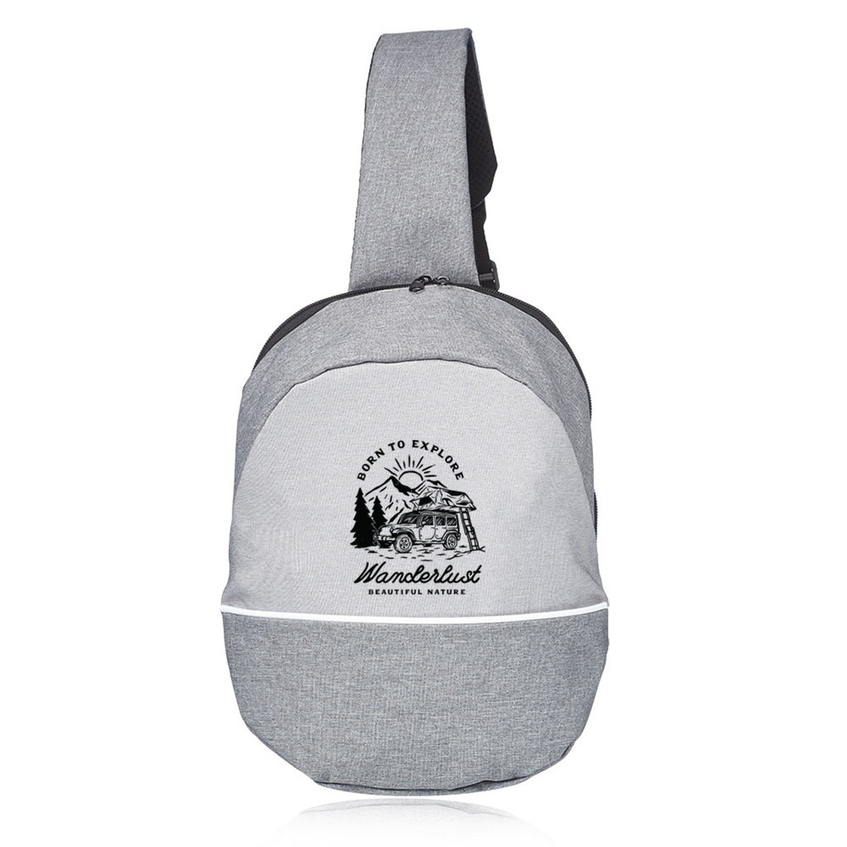 Shoulder Crossbody Backpack (1 Color Imprint)