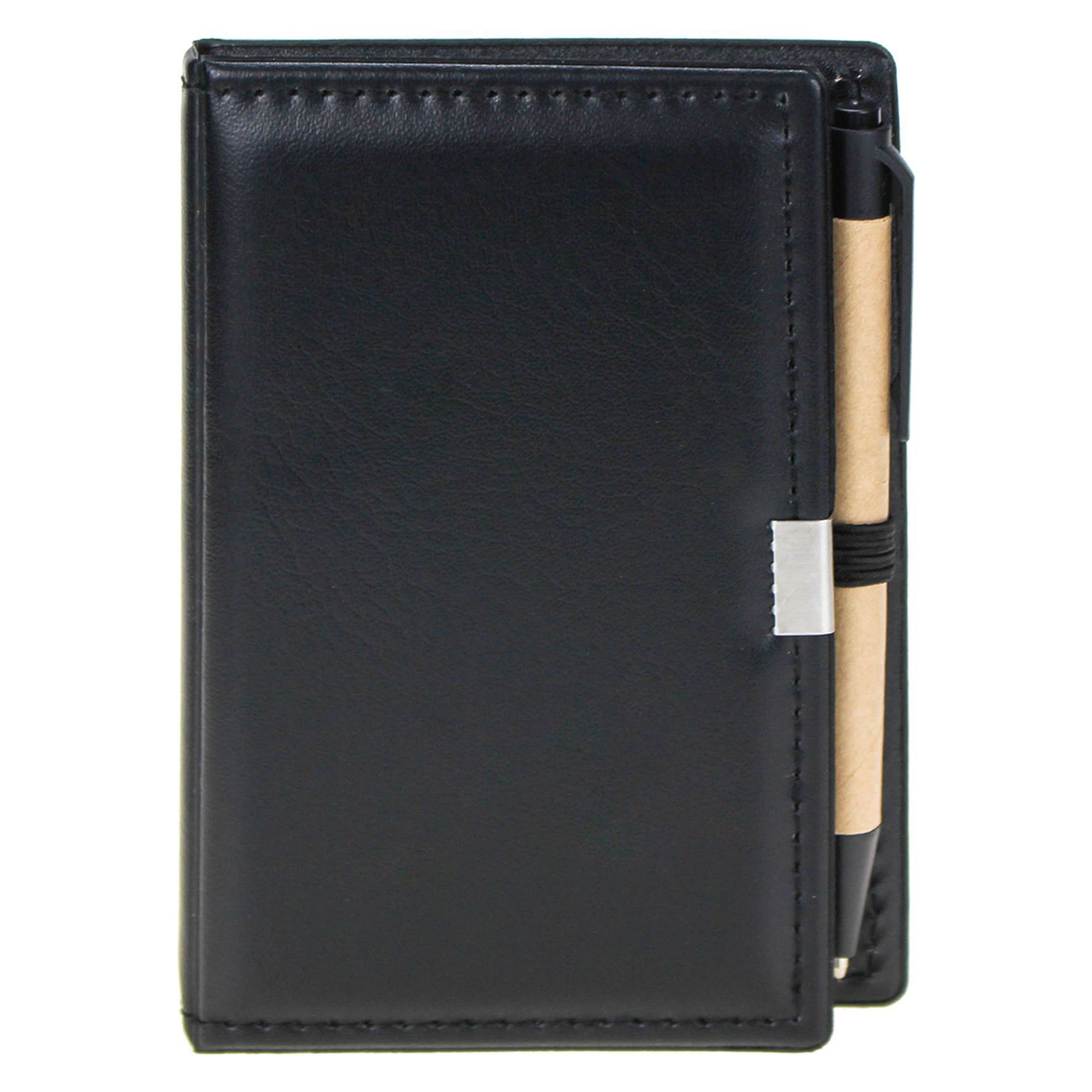 PU Leather Cover With Pen Notebook 9