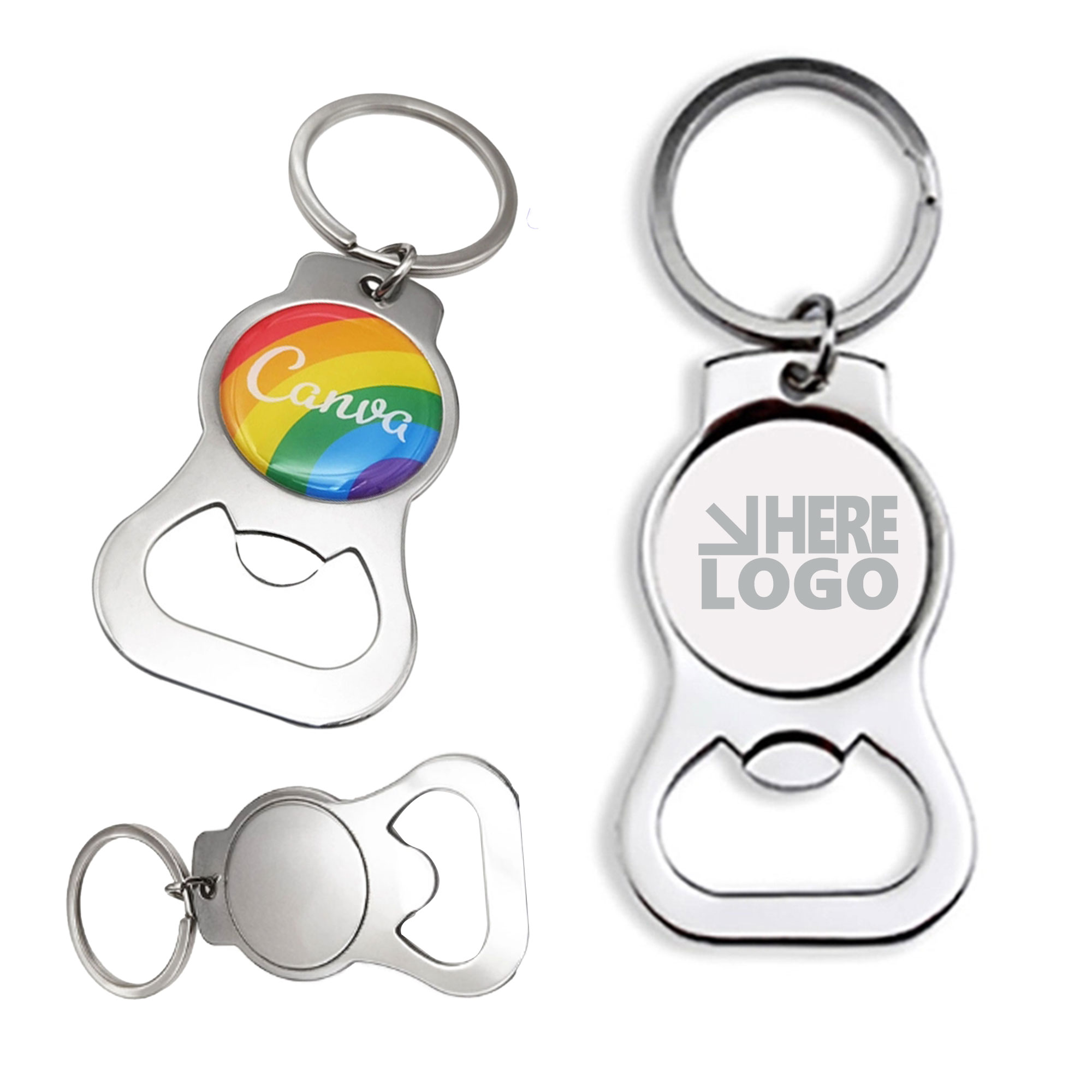 MOQ 50 Bottle Opener Key Chain Event Gift Pride Celebration 4